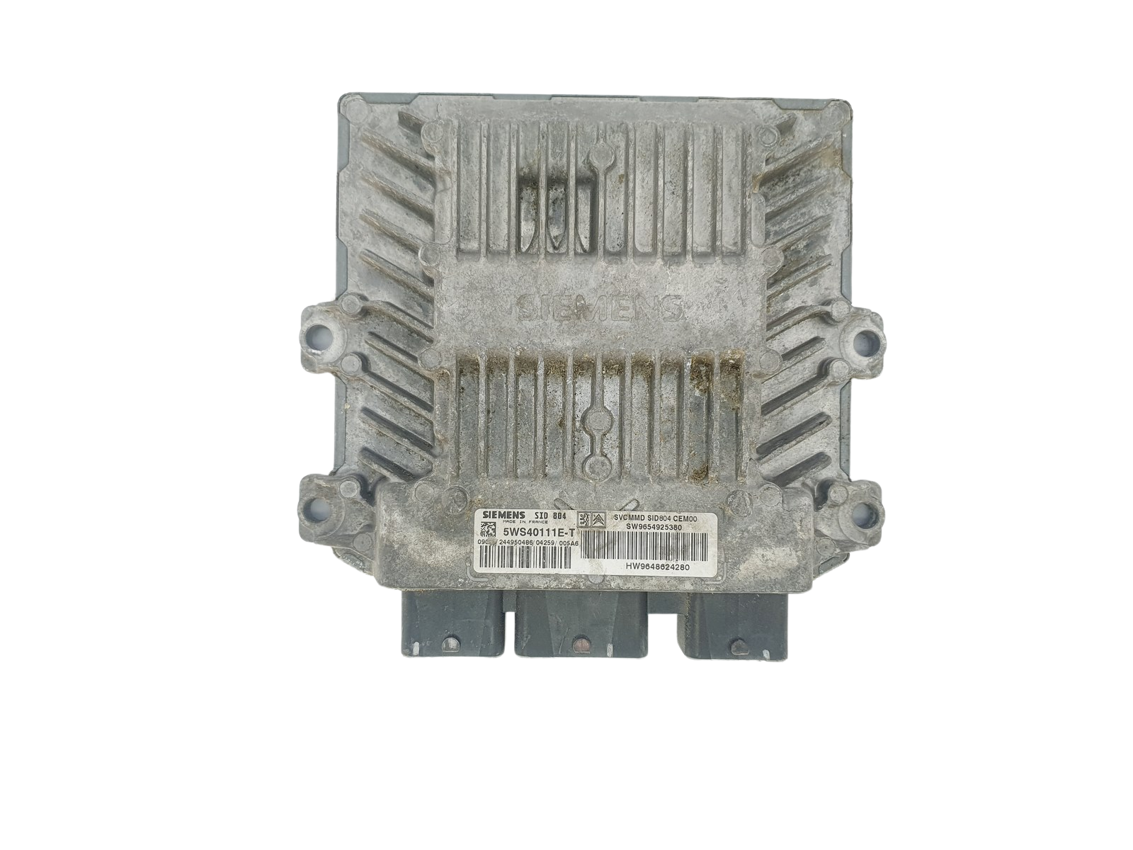 Steuergerät 5WS40111E-T 9654925380 9648624280 PSA Siemens 46931 main product photo