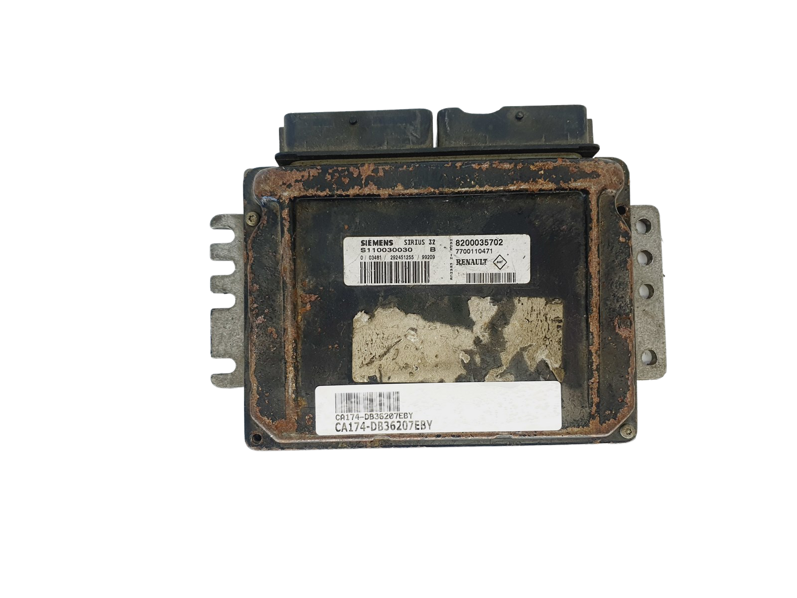 Steuergerät S110030030B 8200035702 7700110471 Renault Siemens 36207 main product photo