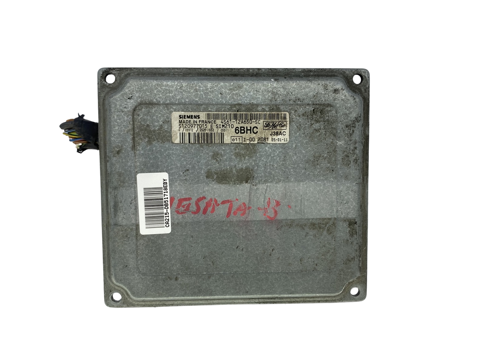 Steuergerät 4S61-12A650-SC S120977015E Ford Siemens 51718 main product photo