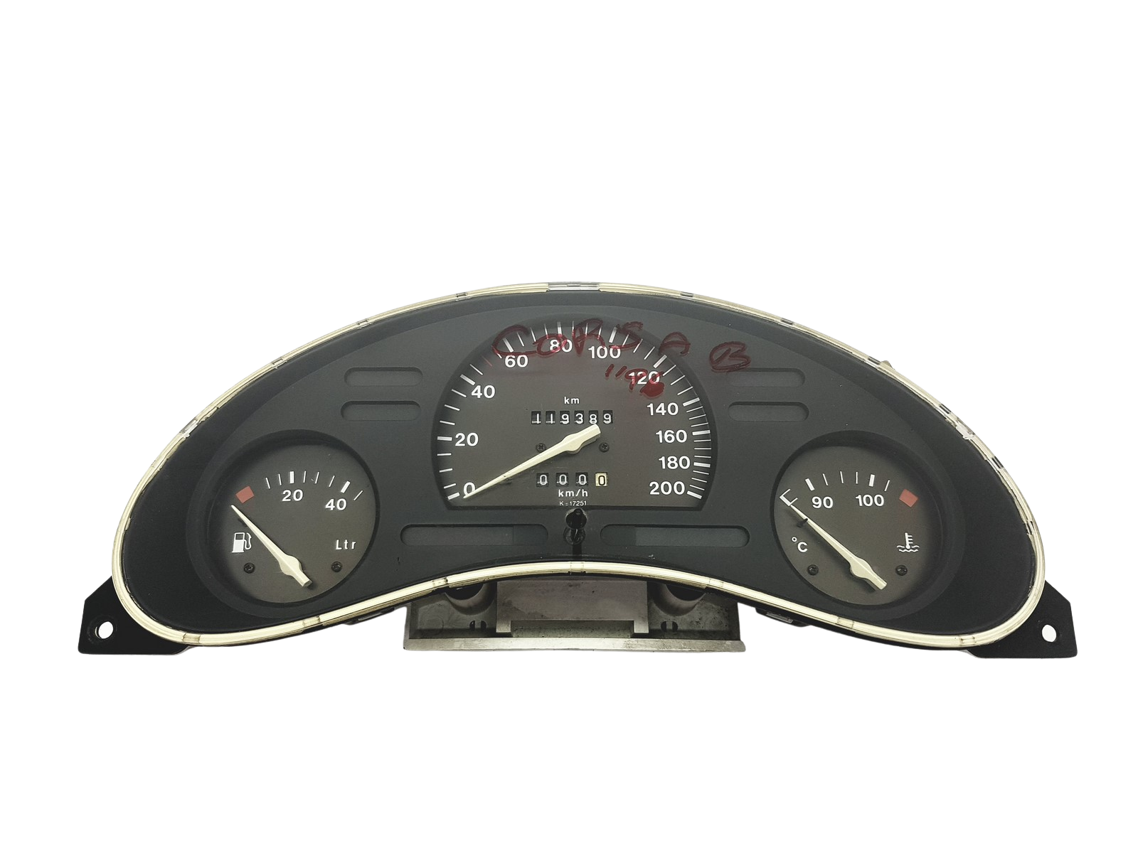 Tacho Kombiinstrument Opel Corsa B 90533933NC GM 56170 main product photo