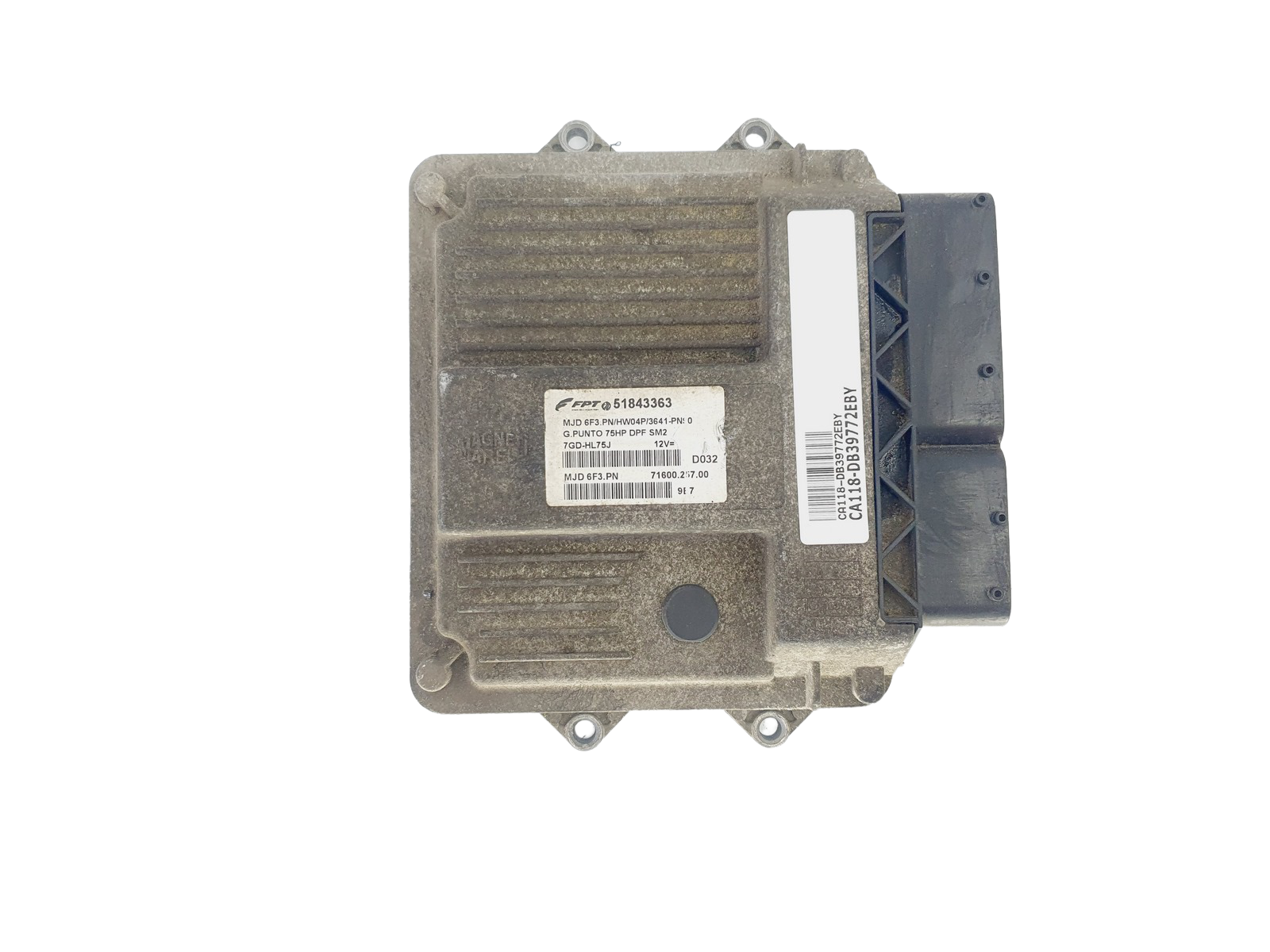 Steuergerät 51843363 MJD6F3.PN 71600.257.00 Fiat FPT main product photo