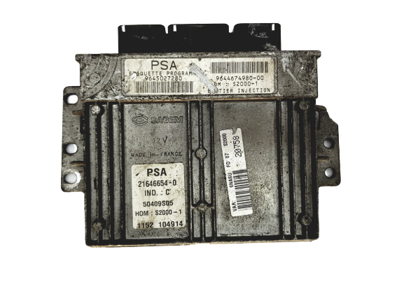 Steuergerät 9645027280 9644674980 21646654-0 PSA Sagem 20334 main product photo