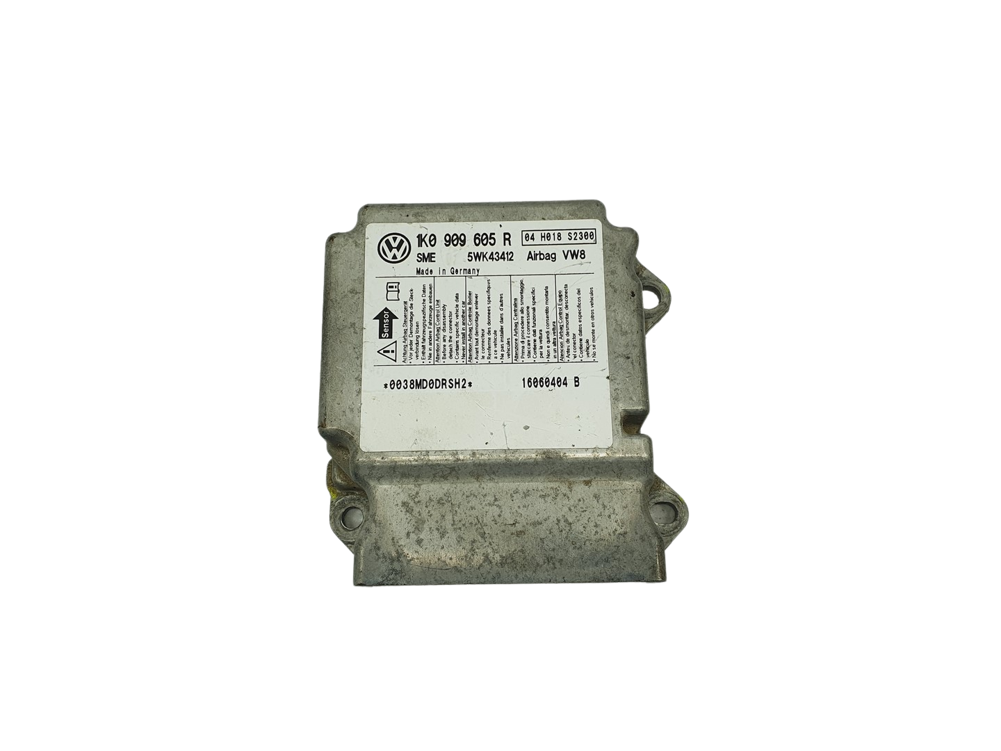 Steuergerät 1K0909605R 5WK43412 VW Siemens 69086 main product photo