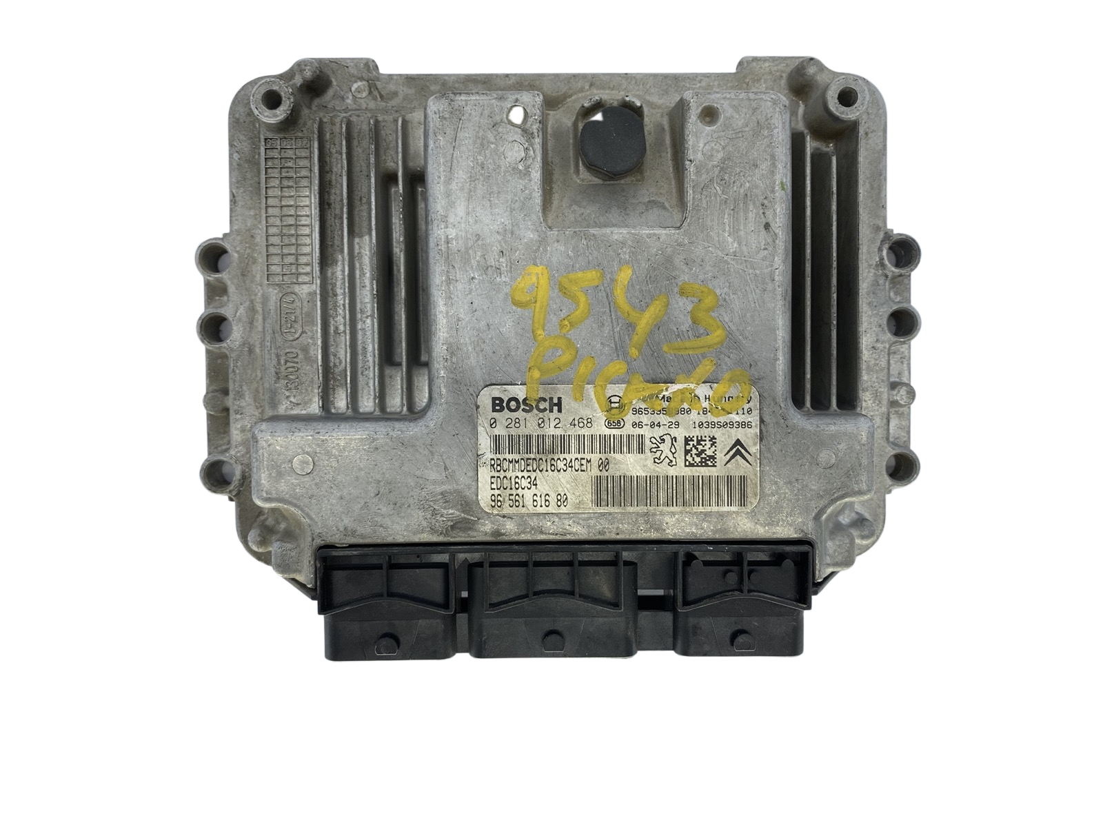 Steuergerät 0281012468 9656161680 9653958980 PSA Bosch 52457 main product photo