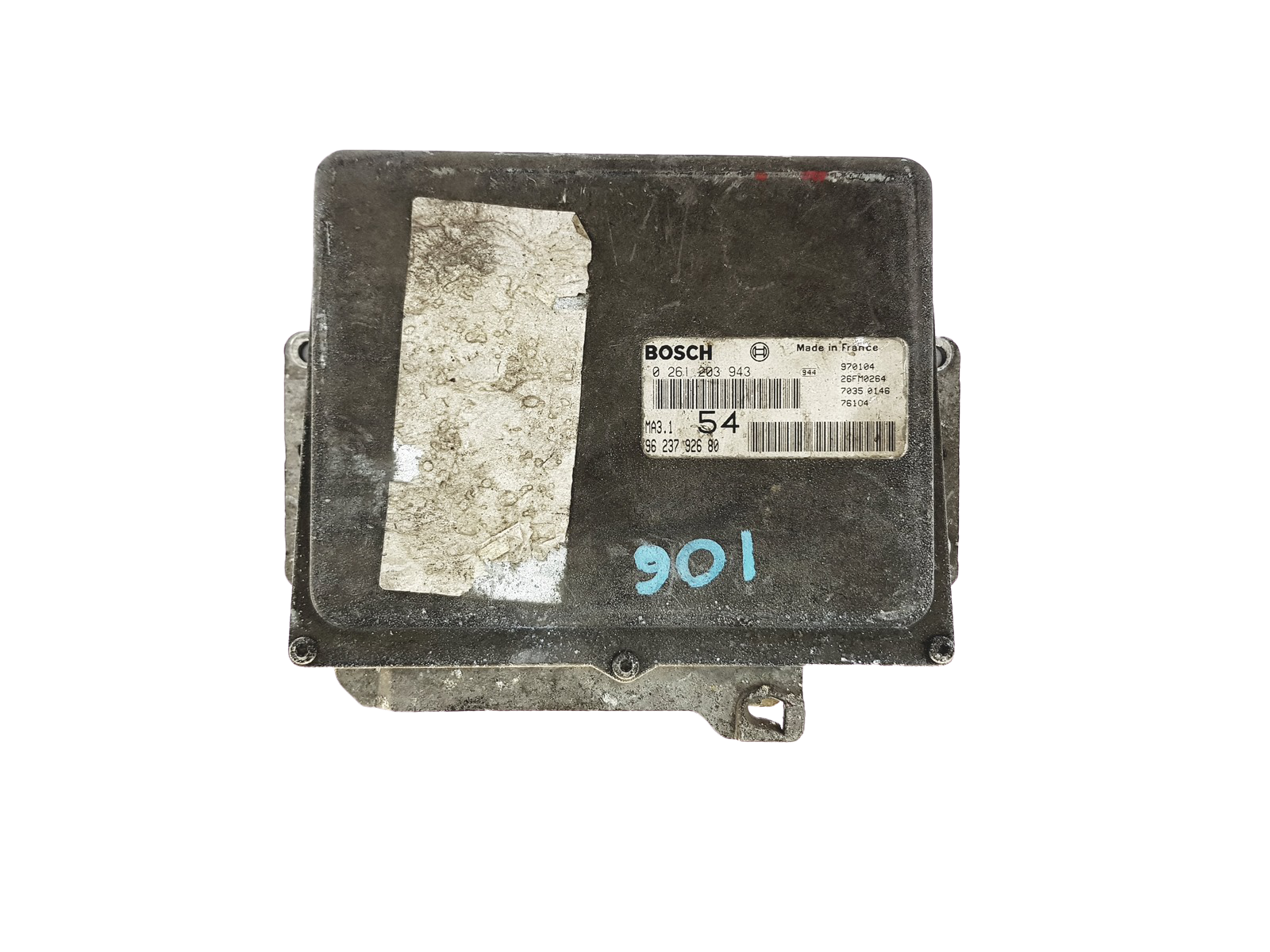 Steuergerät 0261203943 9623792680 26FM0384 MA3.1 PSA Bosch 24921 main product photo