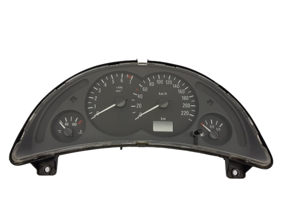 Tacho Kombiinstrument Opel Corsa C 09166814FL 110008988009 20846 main product photo