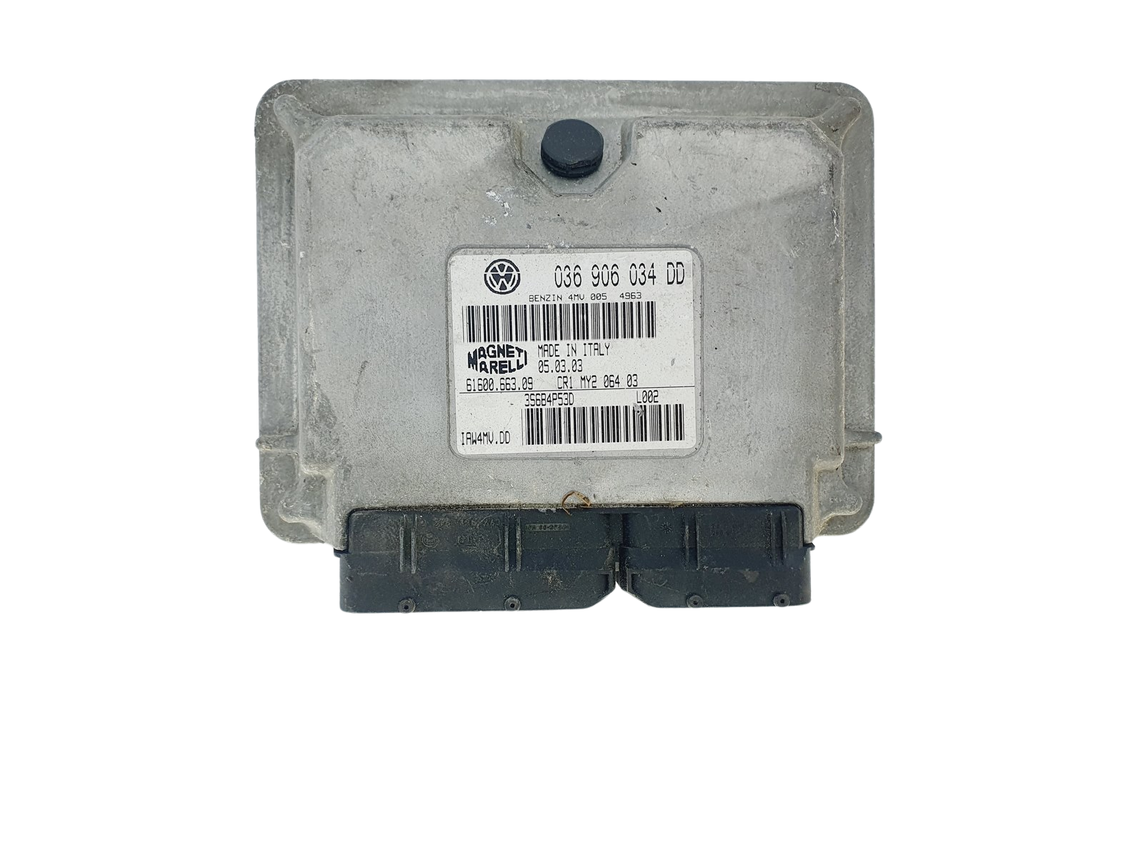 Steuergerät VW 036906034DD IAW4MV.DD 61600.663.09 Magneti Marelli 47691 main product photo