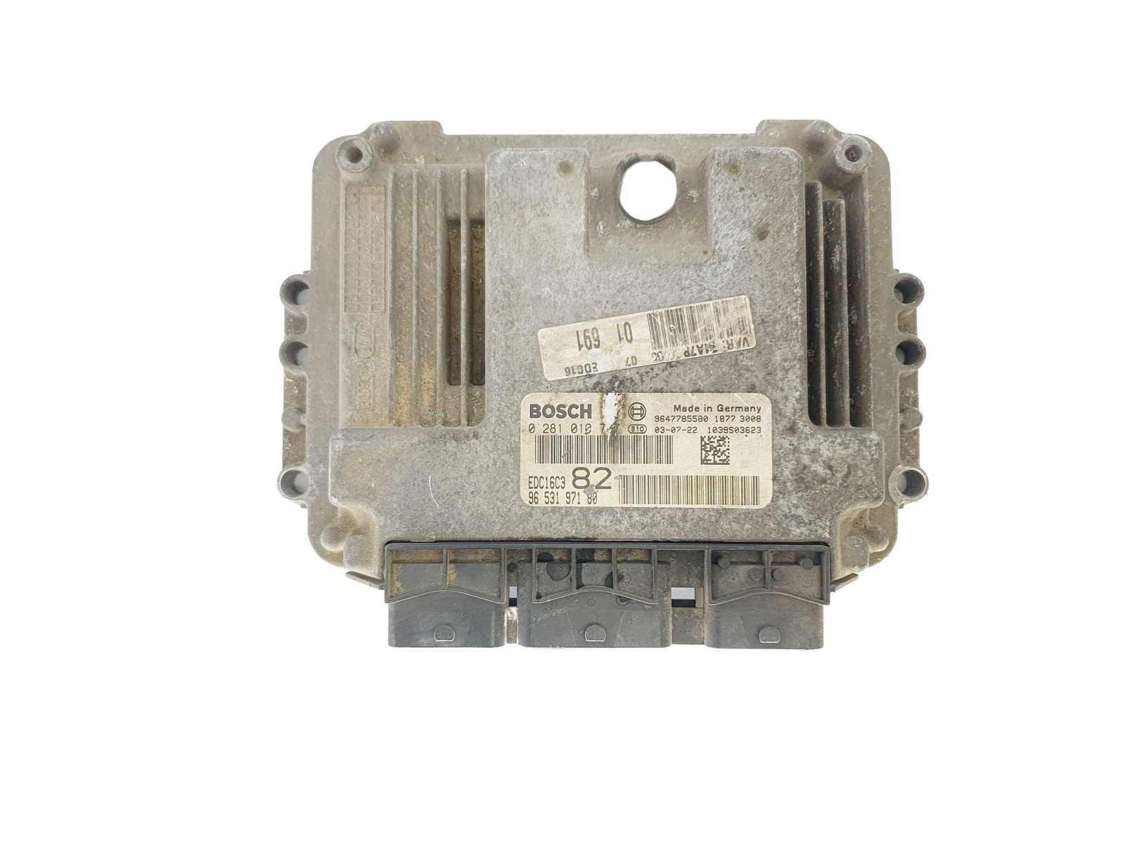 Steuergerät 0281010707 9653197180 9647785580 PSA Bosch 38349 main product photo
