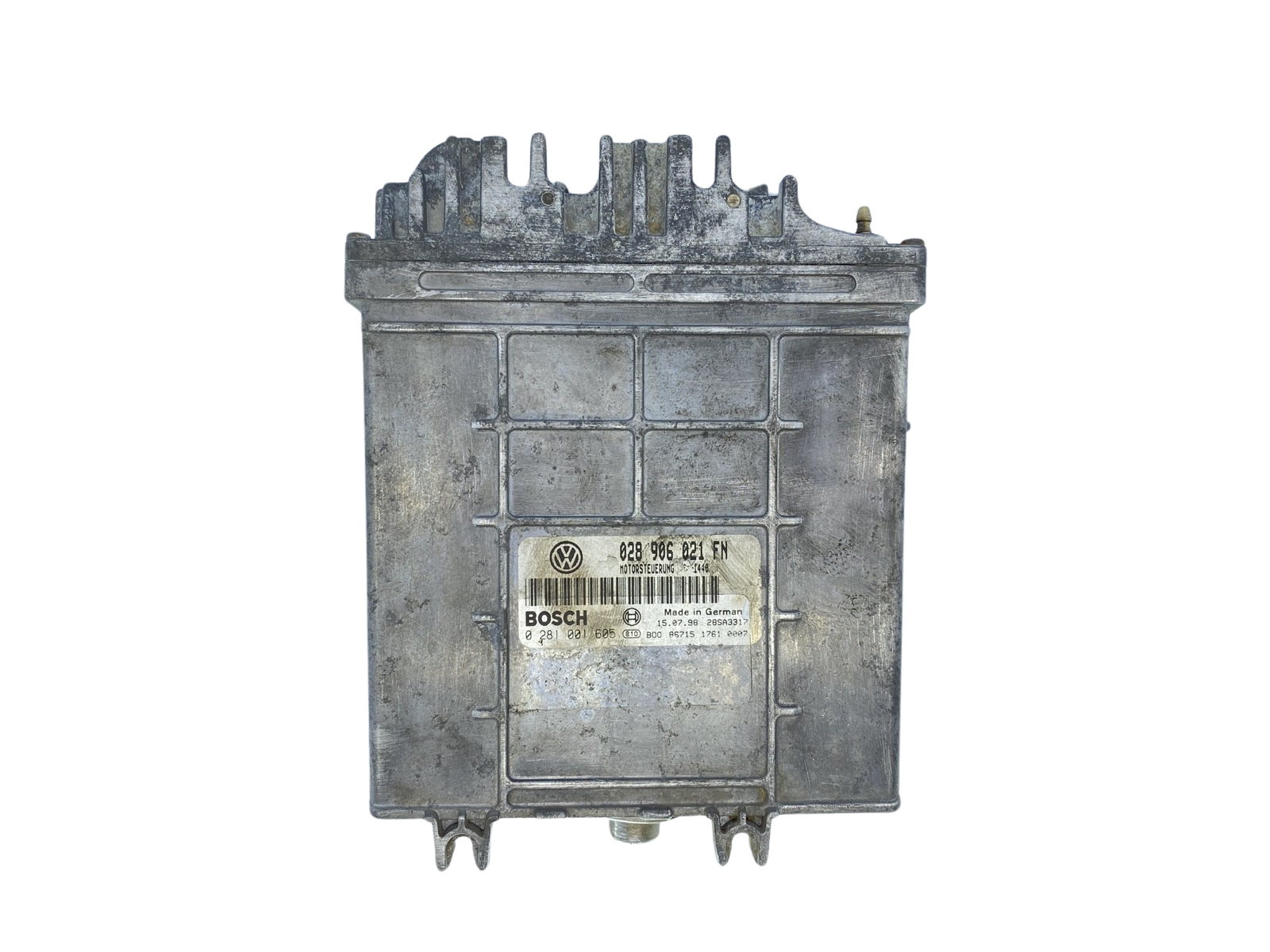 Steuergerät 0281001605 028906021FN 28SA3317 Bosch VW Seat 62840 main product photo