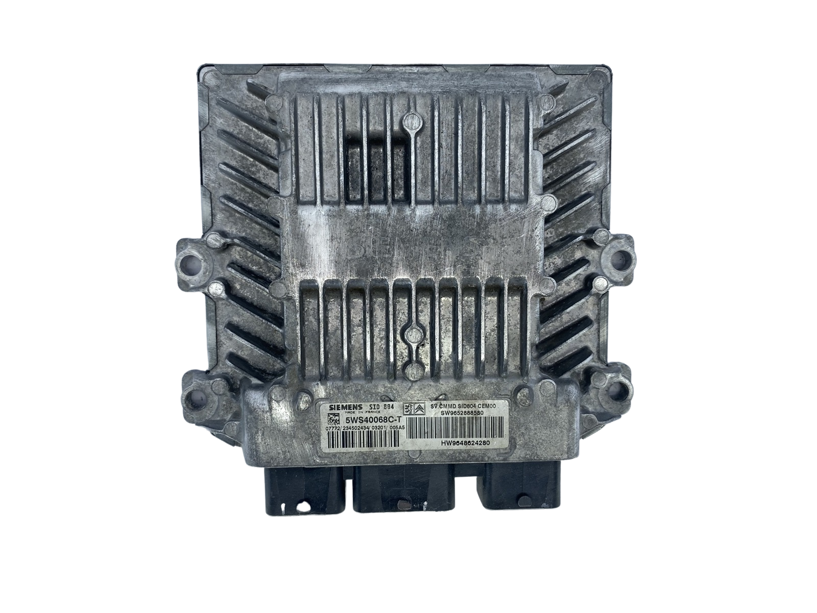 Steuergerät 9652888580 9648624280 5WS40068C-T PSA Siemens 50208 main product photo