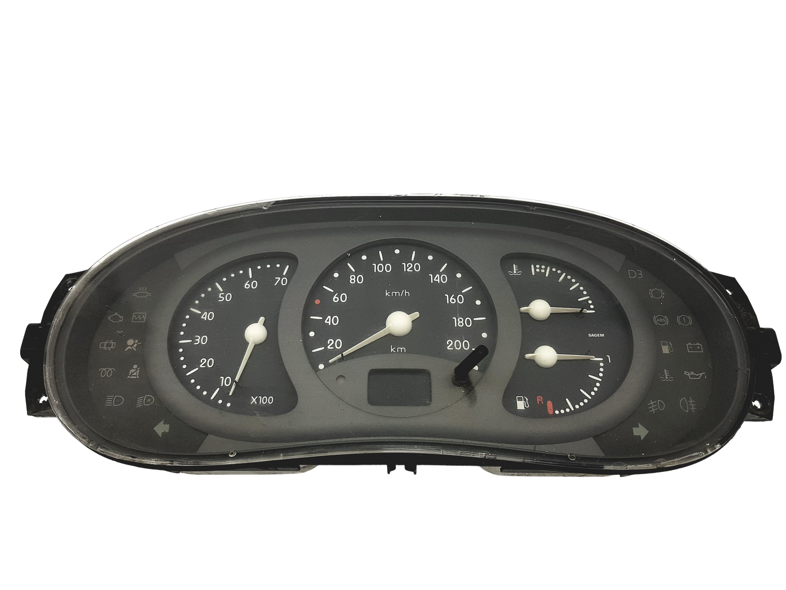 Tacho Kombiinstrument Renault Clio 2 7700410432 F 40801 main product photo