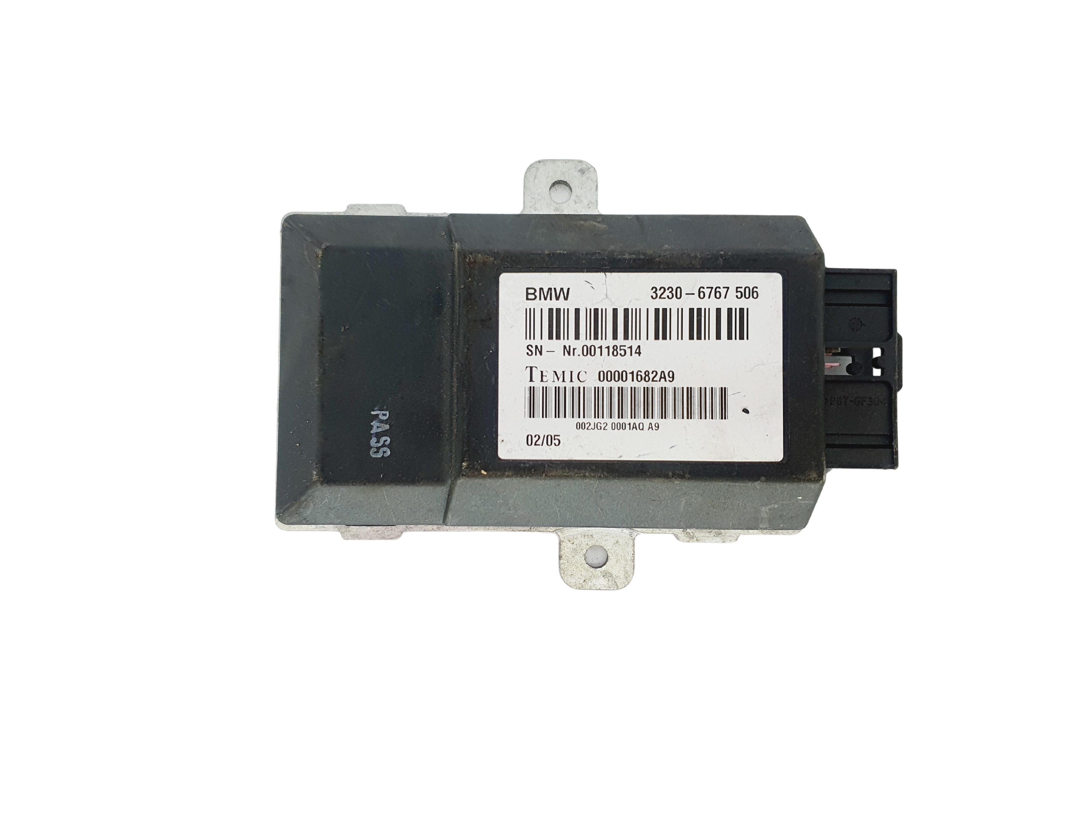 Steuergerät 00001682A9 6767506 BMW Temic main product photo