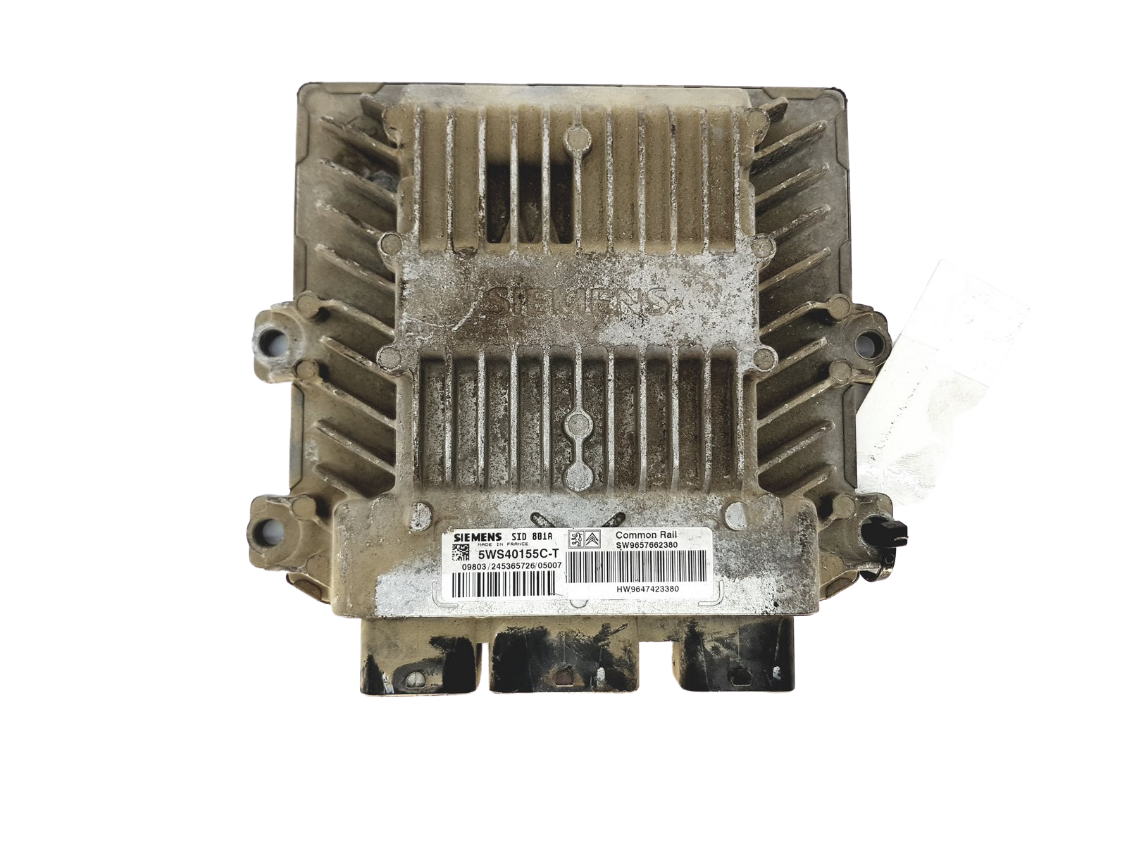 Steuergerät 9657662380 9647423380 5WS40155C-T PSA Siemens 24151 main product photo