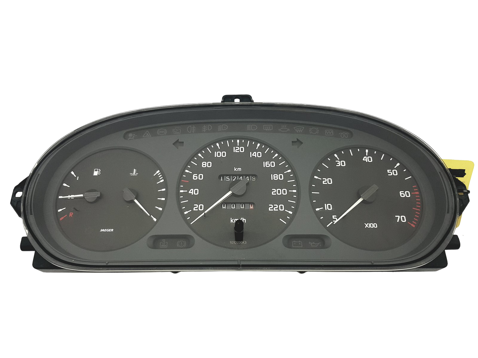 Tacho Kombiinstrument Renault Megane 1 Scenic 1 7700839644 48984 main product photo