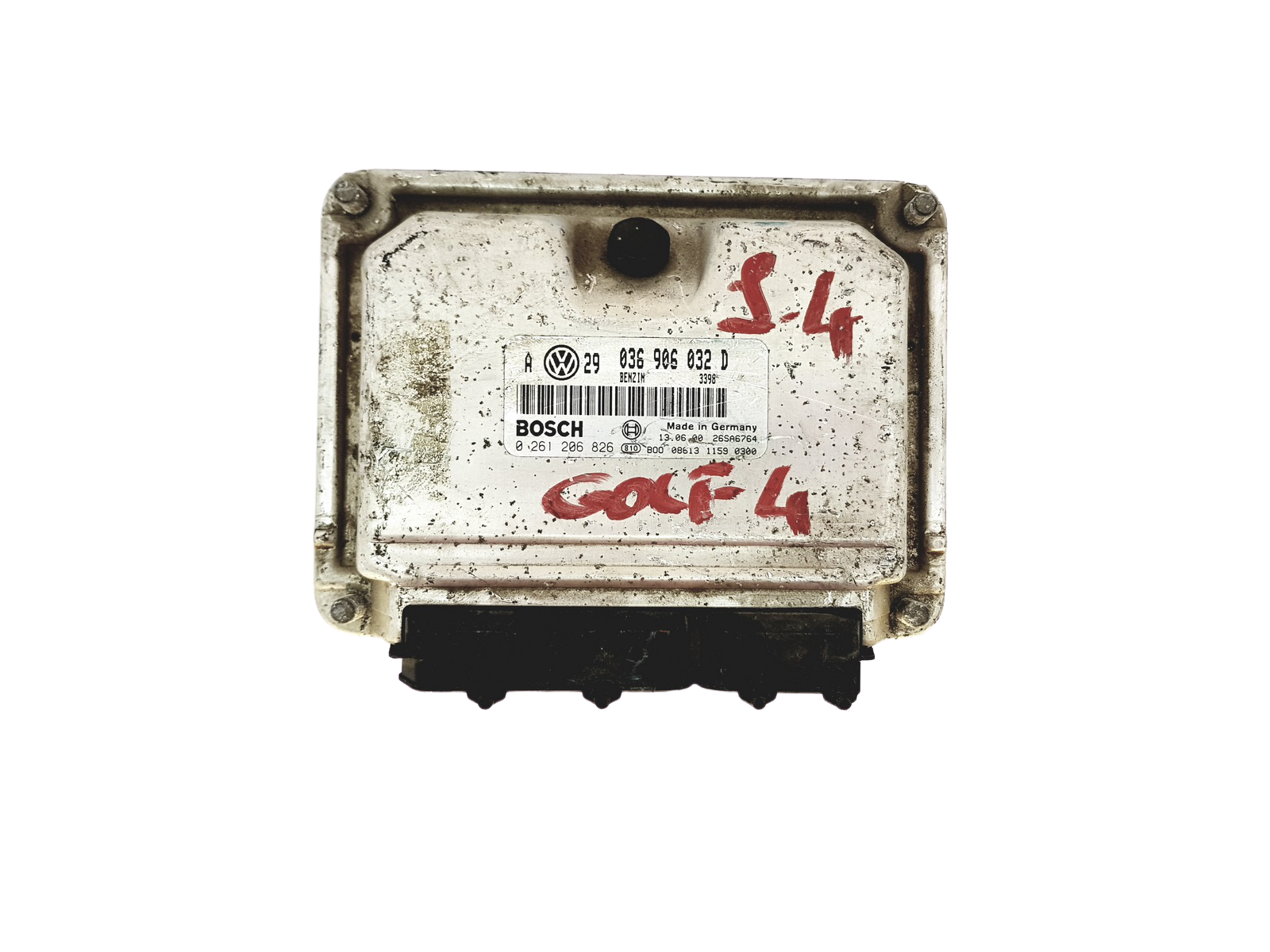 Motorsteuerung VW 036906032D 0261206826 Bosch 25050 main product photo