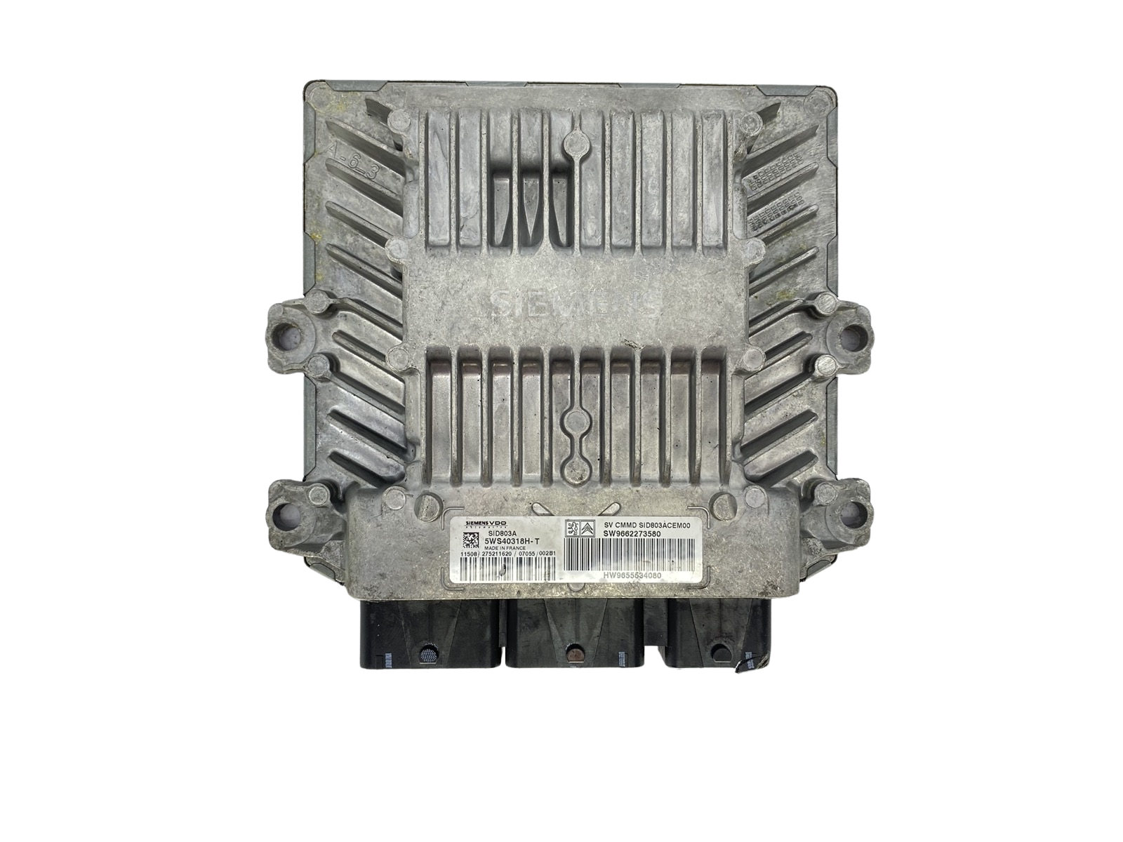 Steuergerät 5WS40318H-T 9662273580 9655534080 PSA Siemens 54222 main product photo