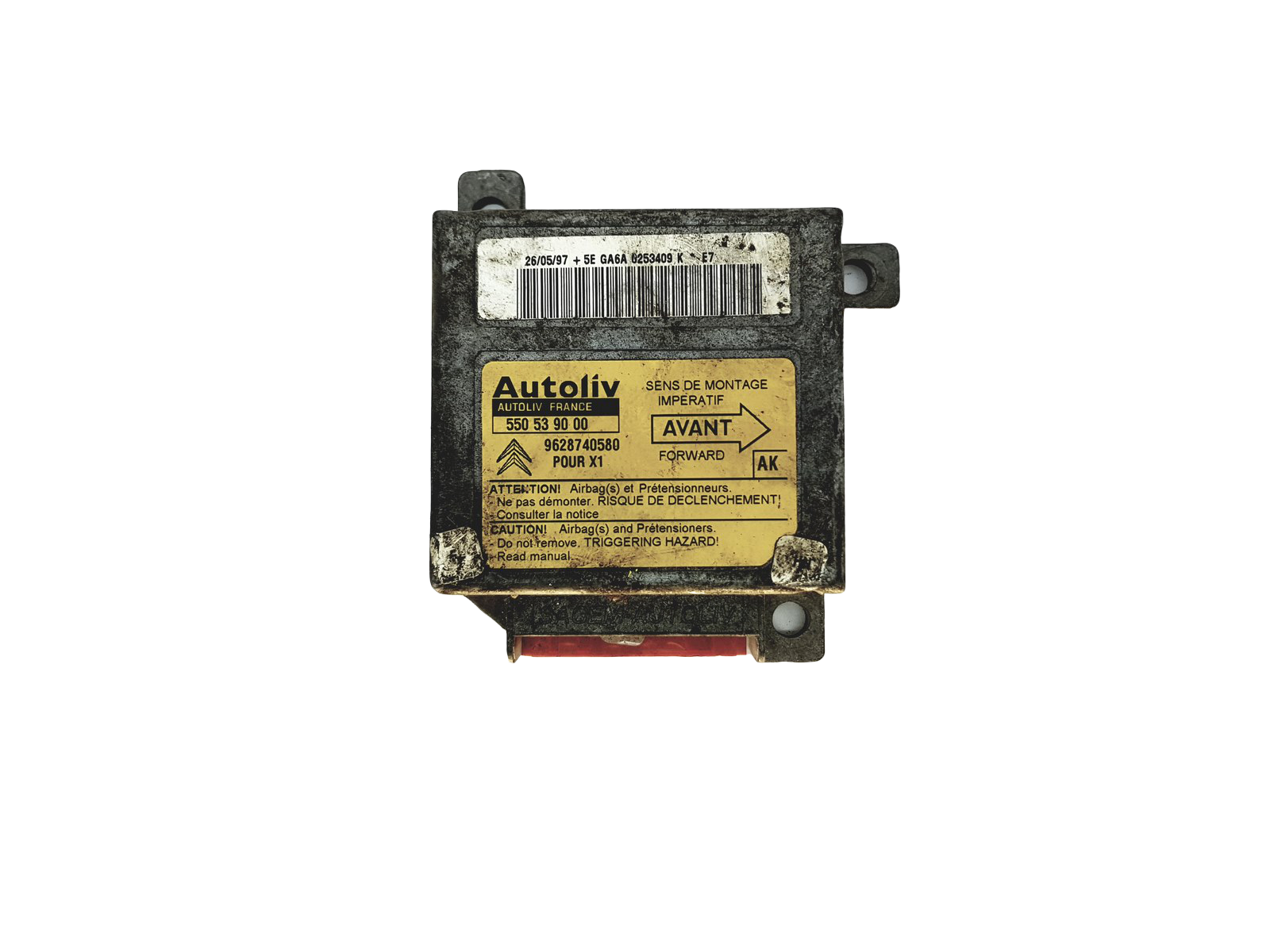 Steuergerät 9628740580 550539000 PSA Autoliv 23397 main product photo