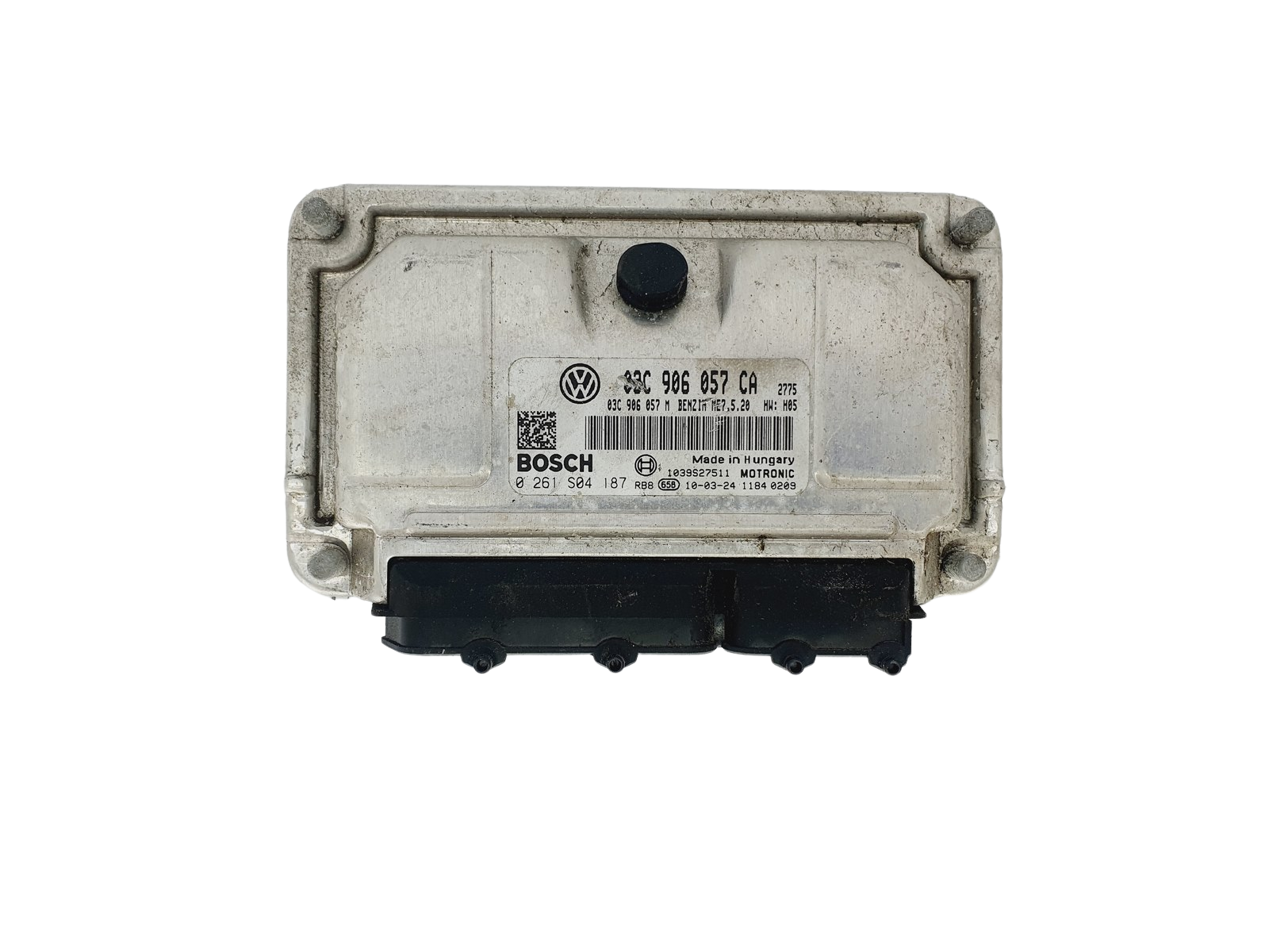 Steuergerät 03C906057CA 0261S04187 VW Bosch 47135 main product photo