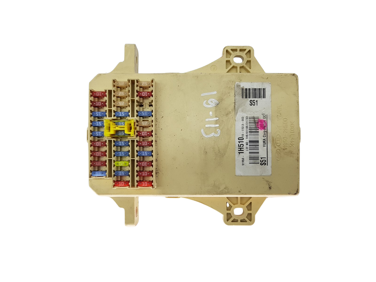 Sicherungskasten Relaiskasten Kia 91950-1H510 38695 Hyundai main product photo