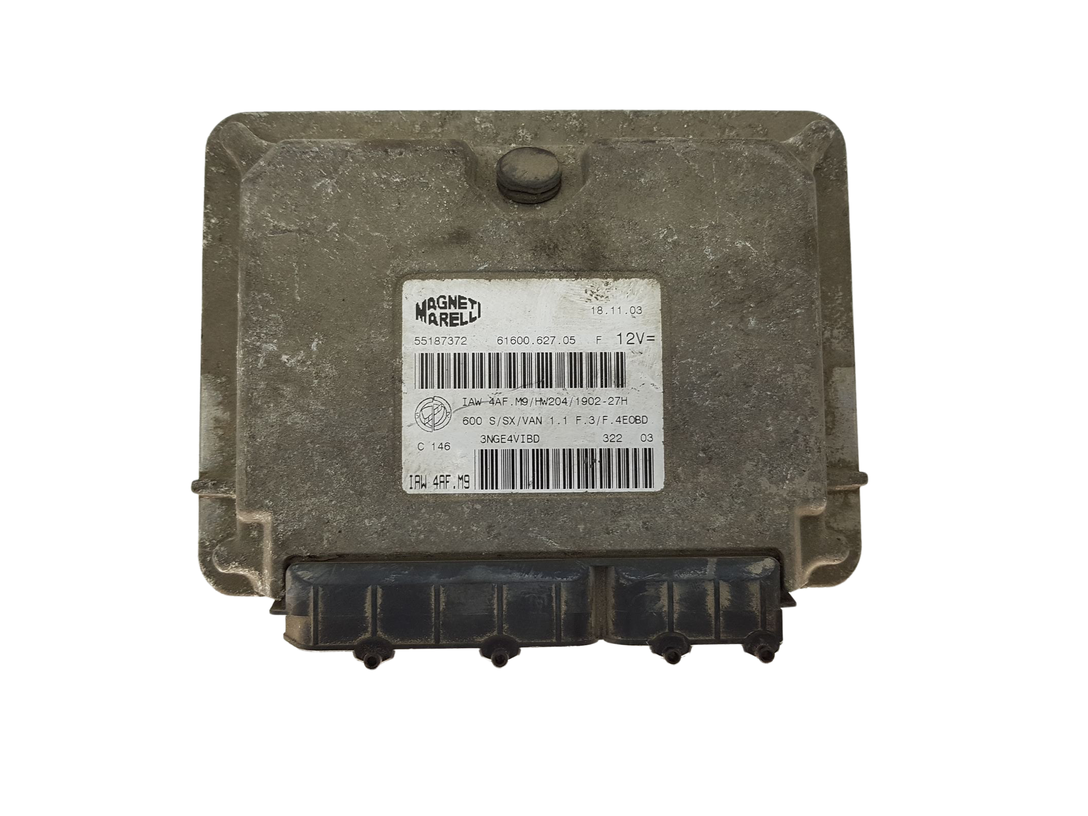 Steuergerät IAW.4AF.M9 55187372 61600.627.05 Fiat Magneti Marelli 13973 main product photo