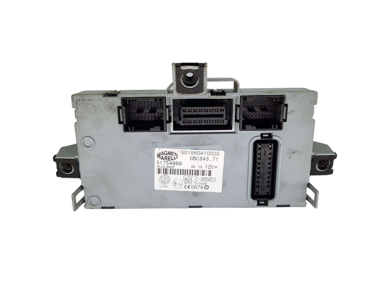 Steuergerät BSI Fiat 51754966 501860410000 NBC843.71 Magneti Marelli 20276 main product photo