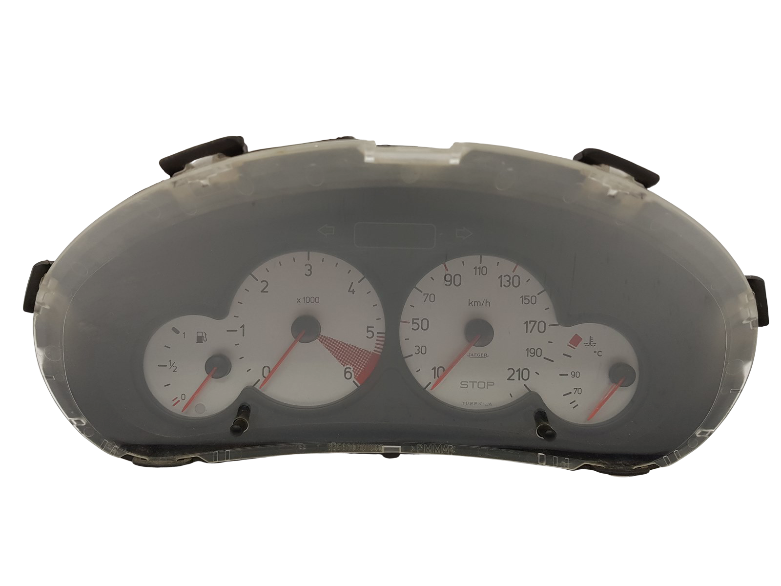 Tacho Kombiinstrument Peugeot 206 9659729080 000502202 23643 main product photo