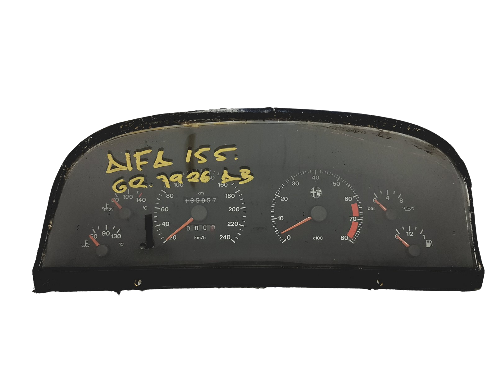 Tacho Kombiinstrument Alfa Romeo 155 6025500010 59657 main product photo