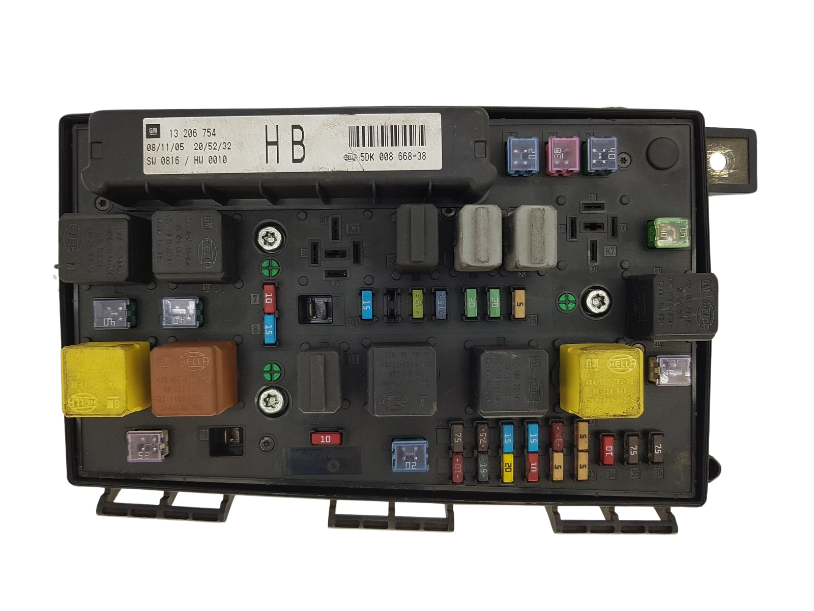 Modul 13206754 5DK008668-38 HB Opel GM 1588 main product photo