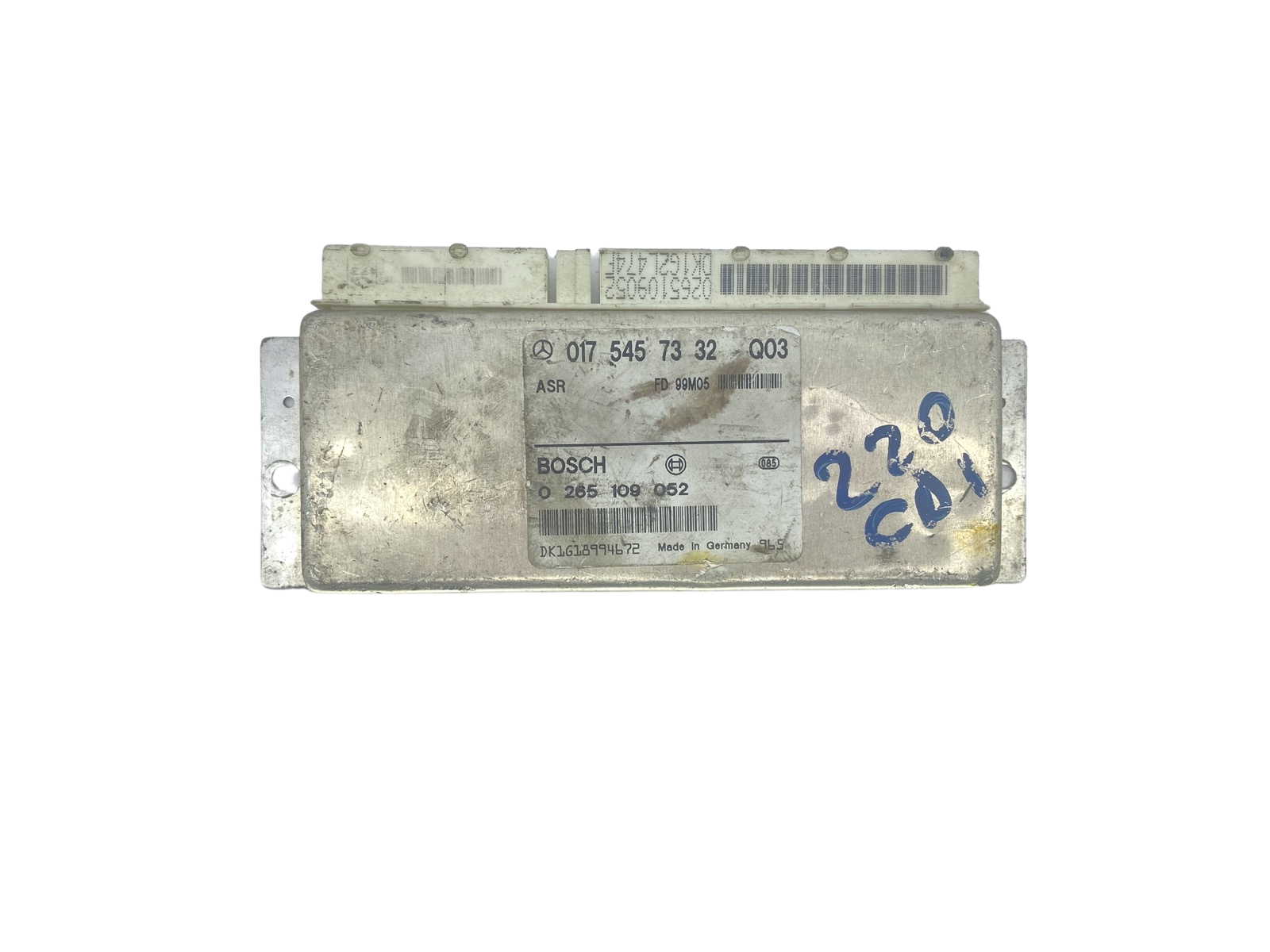 Steuergerät ASR Mercedes 0175457332 Q03 0265109052 Bosch main product photo