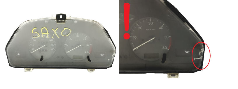 Tacho Kombiinstrument Citroen Saxo 9627933580 09028029908 51706 main product photo