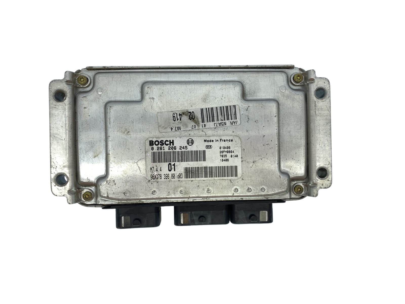 Steuergerät 9637839680 id03 0261206245 26FM0864 PSA Bosch 62498 main product photo