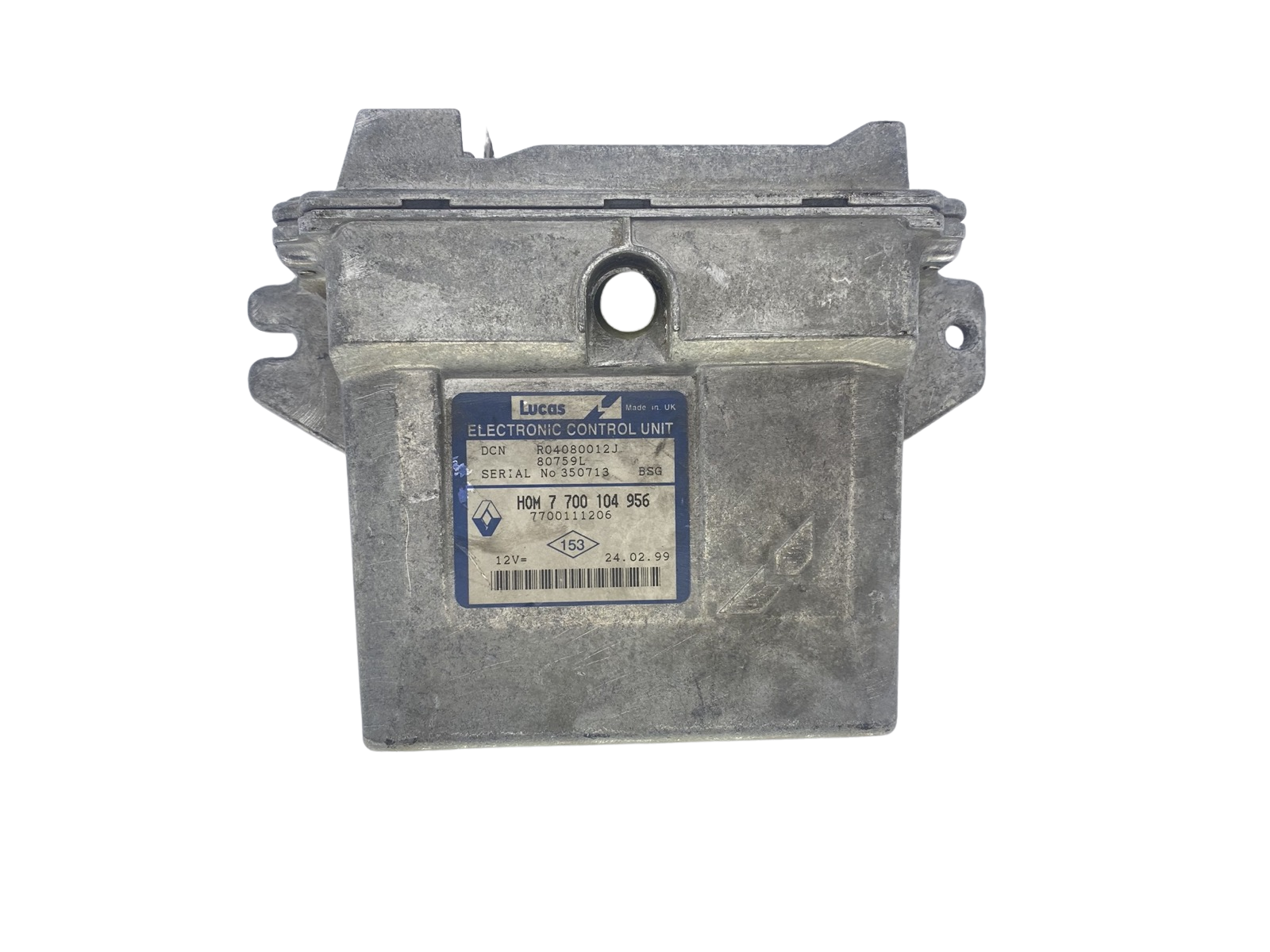 Steuergerät 7700104956 7700111206 R04080012J 80759L Renault 55774 main product photo