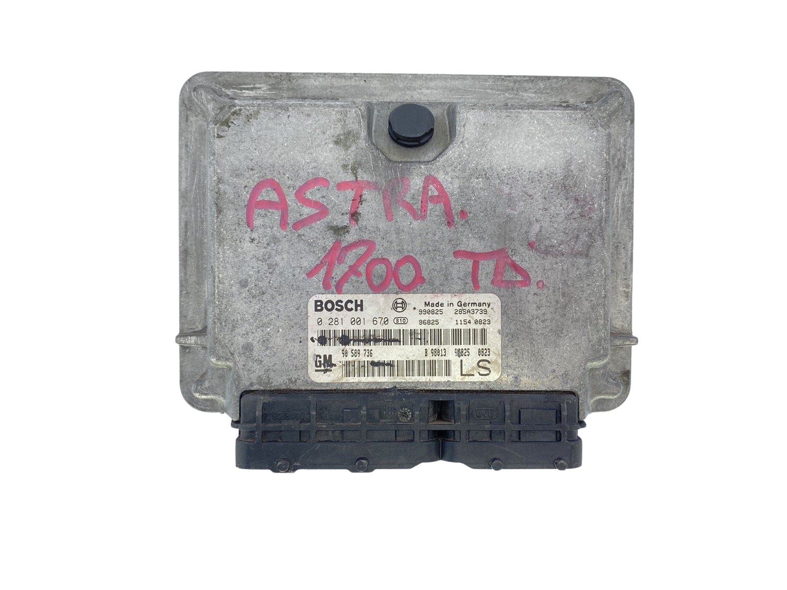 Steuergerät 90589736 LS 0281001670 98013 Opel Bosch GM 53908 main product photo