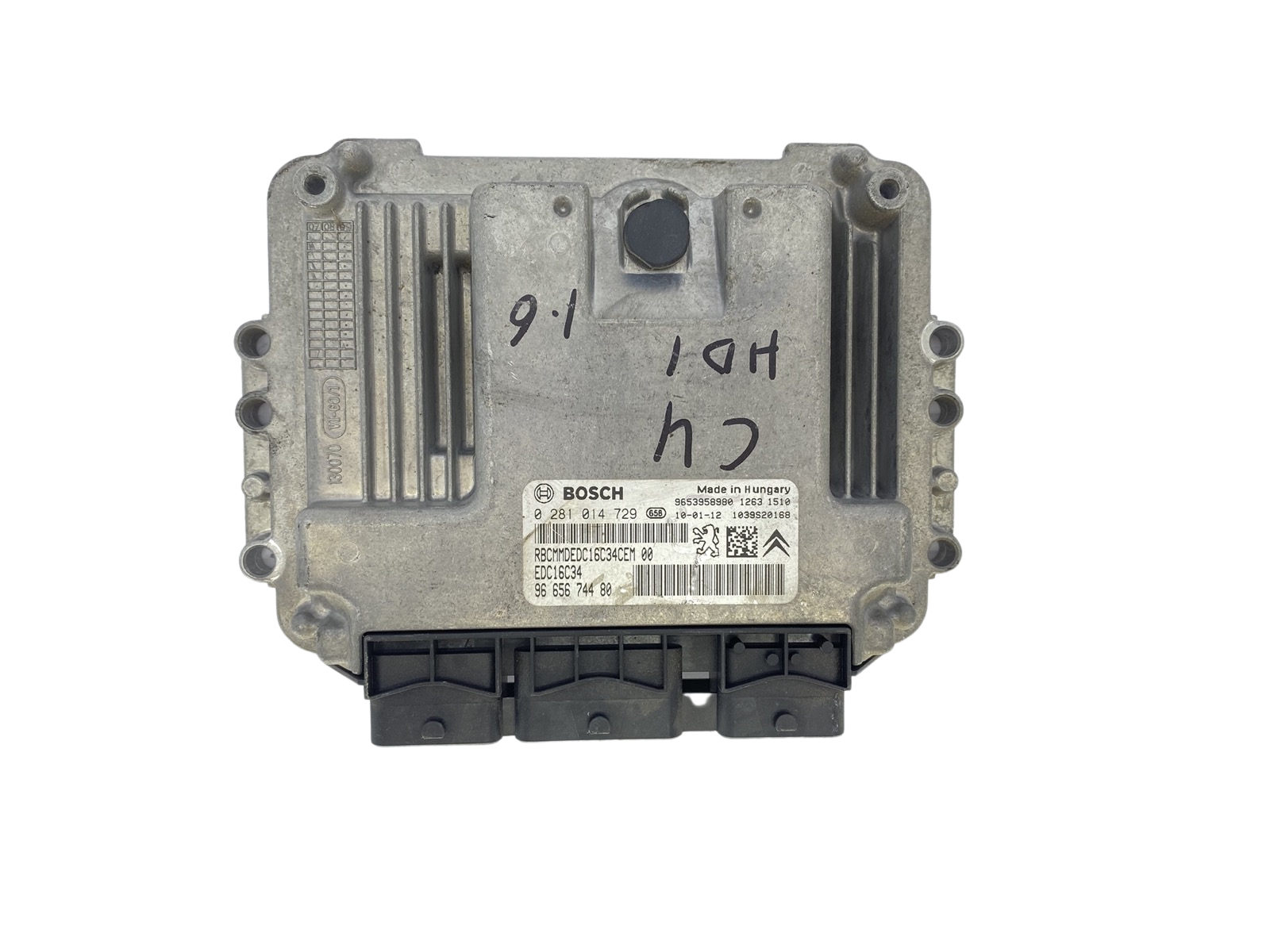 Steuergerät 0281014729 9653958980 9665674480 Bosch PSA 56588 main product photo