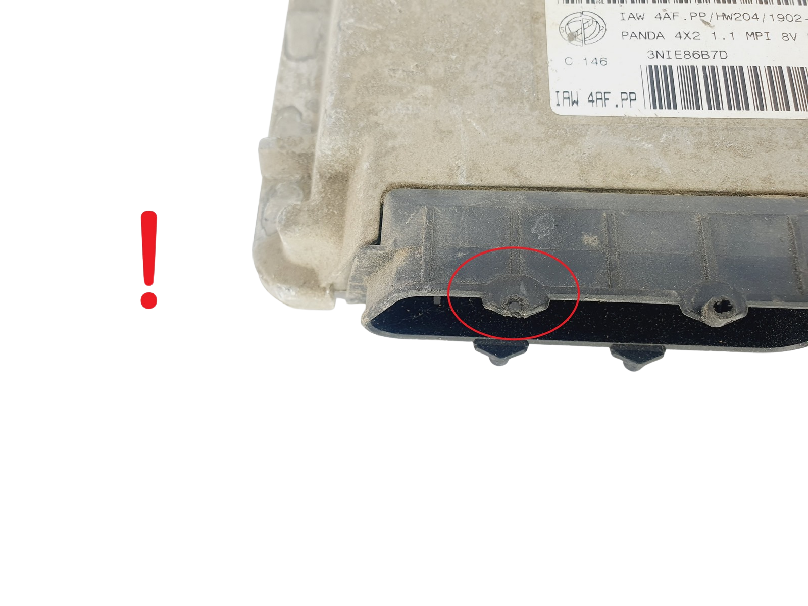 Steuergerät IAW4AF.PP 55187374 Fiat Magneti Marelli 46920 main product photo