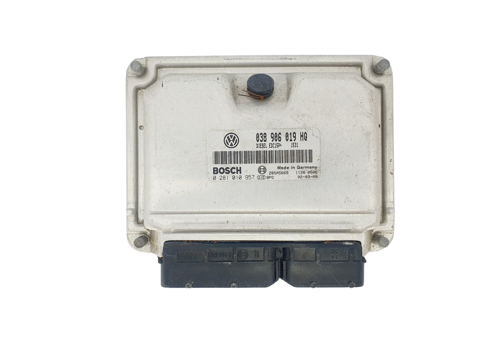 Steuergerät 038906019HQ 0281010957 VW Seat Bosch 41053 main product photo