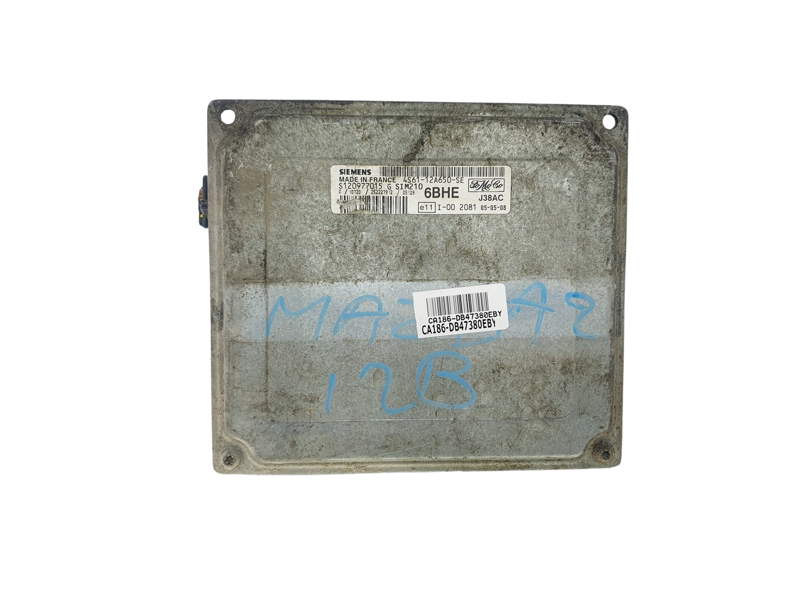 Steuergerät S120977015G 4S61-12A650-SE SIM210 Ford Siemens 47380 main product photo