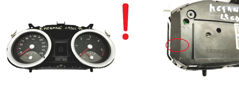Tacho Kombiinstrument Renault Megane 2 8200462283 B 50818 main product photo