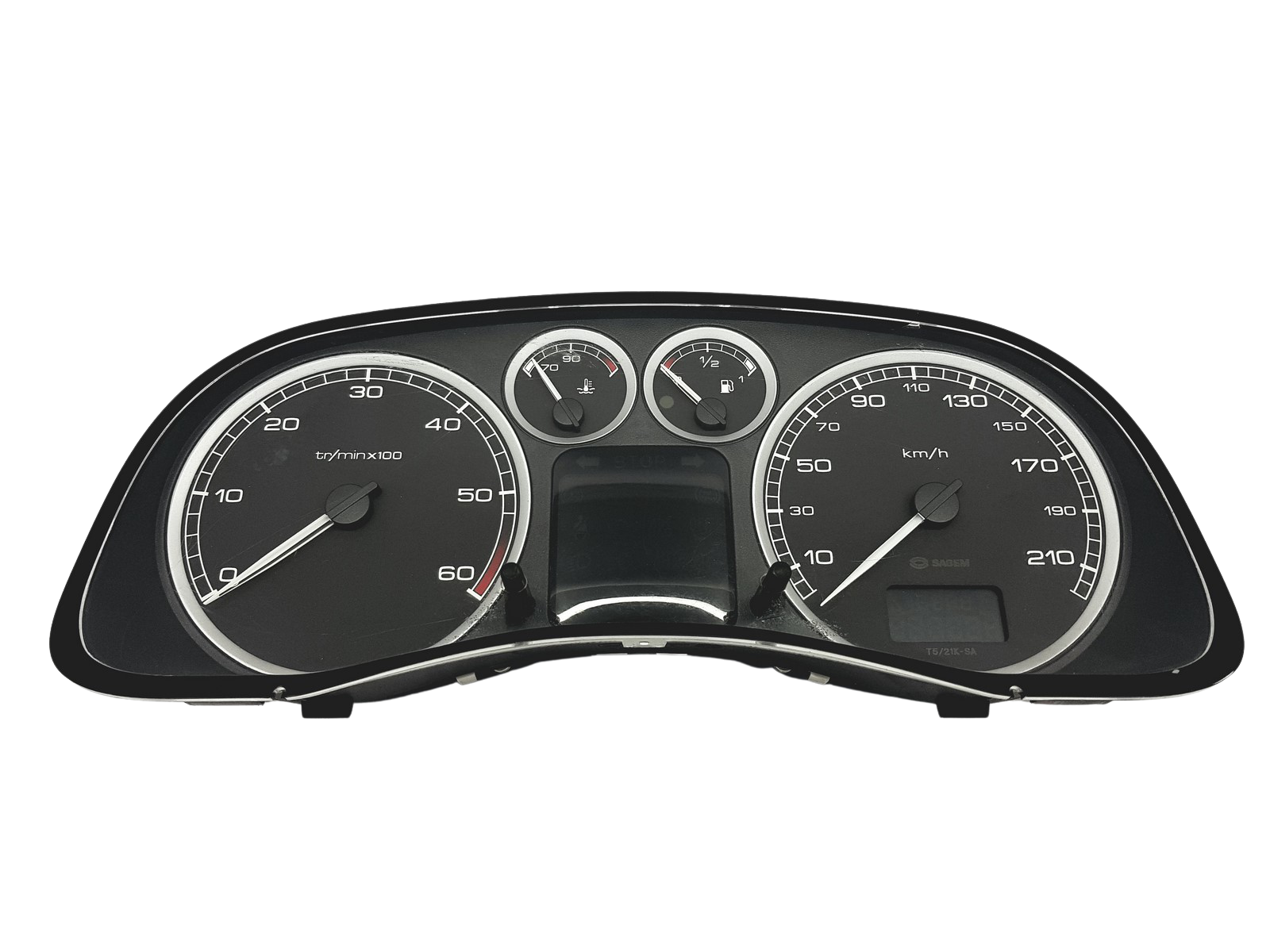 Tacho Kombiinstrument Peugeot 307 9636708880 E 05 49321 main product photo