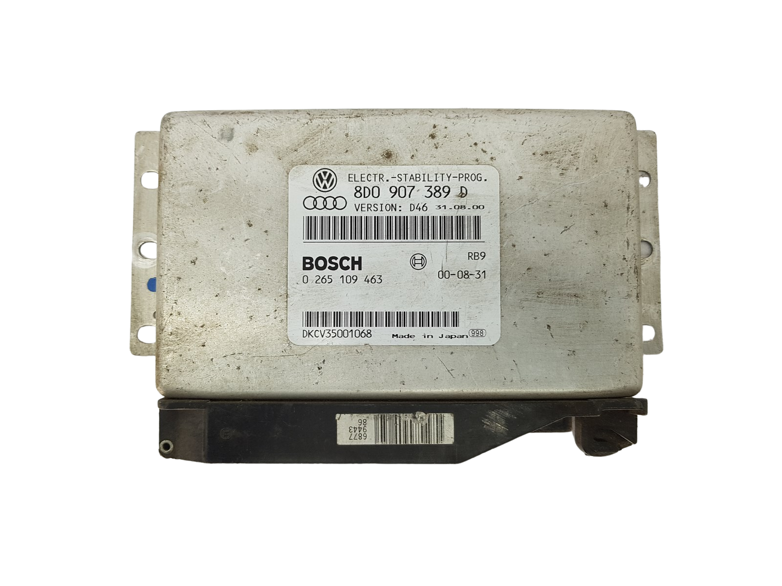 Steuergerät VW Audi 8D0907389D 0265109463 Bosch 15440 main product photo