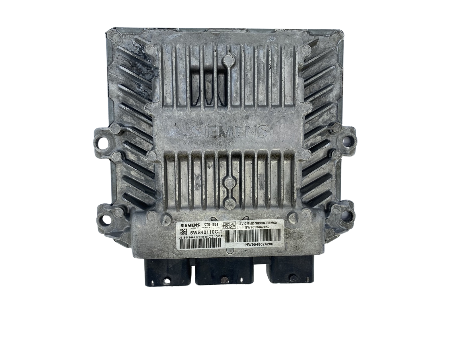 Steuergerät 9653447480 9648624280 5WS40110C-T PSA Siemens 51329 main product photo