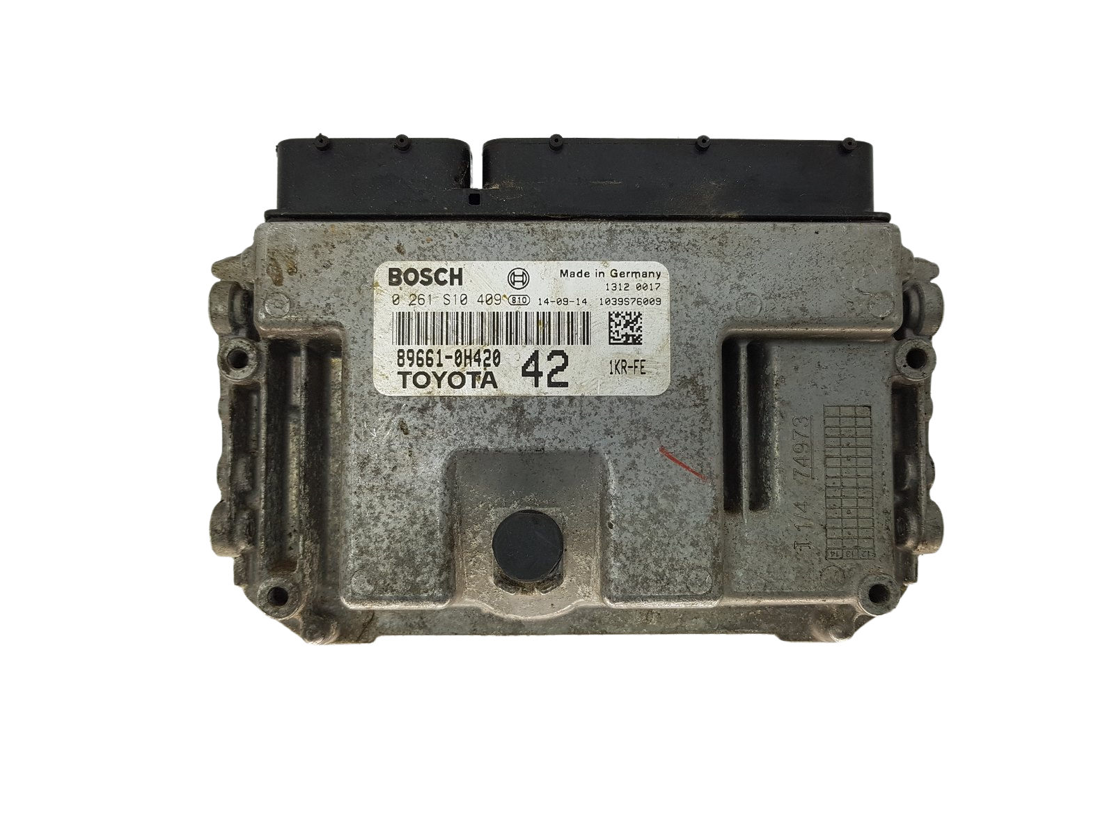 Steuergerät 0261S10409 89661-0H420 Toyota PSA Bosch 14950 main product photo
