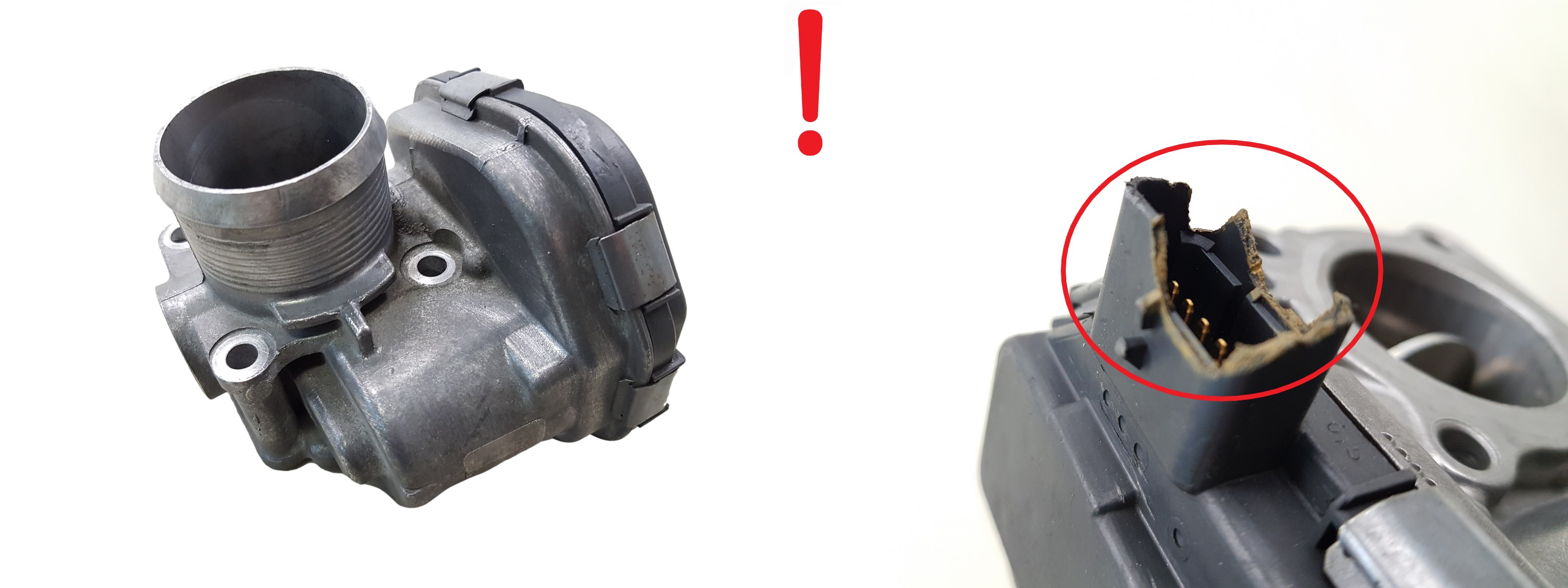 Drosselklappe Citroen Peugeot 9673534480 1.6 HDI Delphi 2840 main product photo