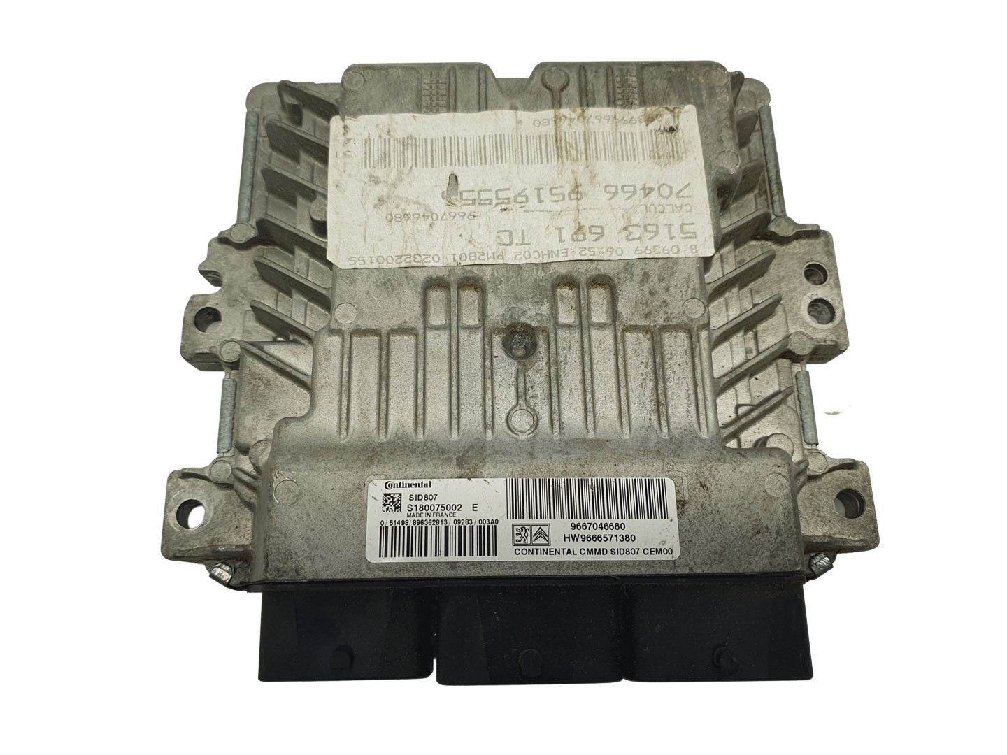 Steuergerät S180075002E SID807 9667046680 9666571380 PSA main product photo
