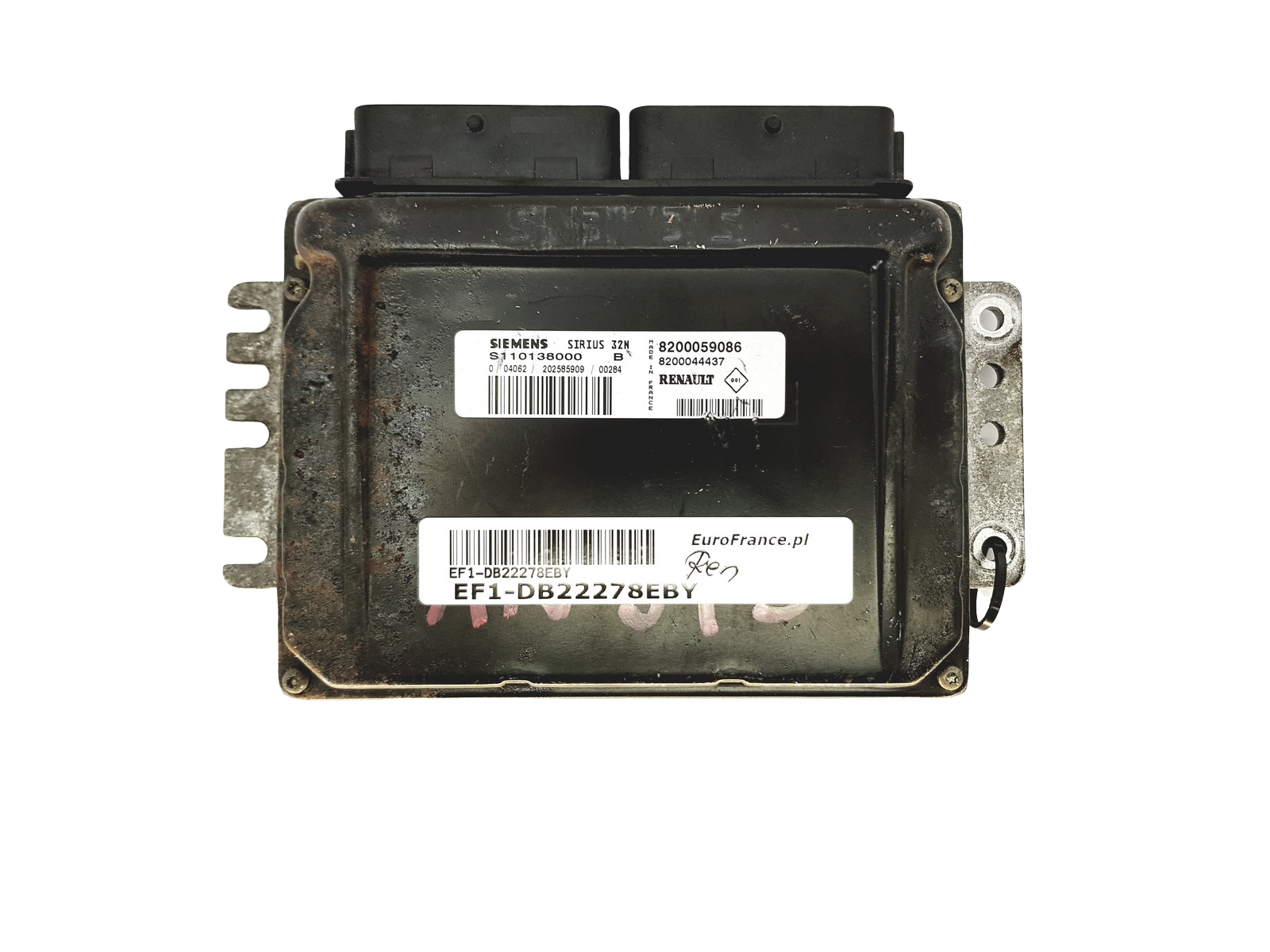 Steuergerät S110138000B 8200059086 8200044437 Renault Siemens 22278 main product photo