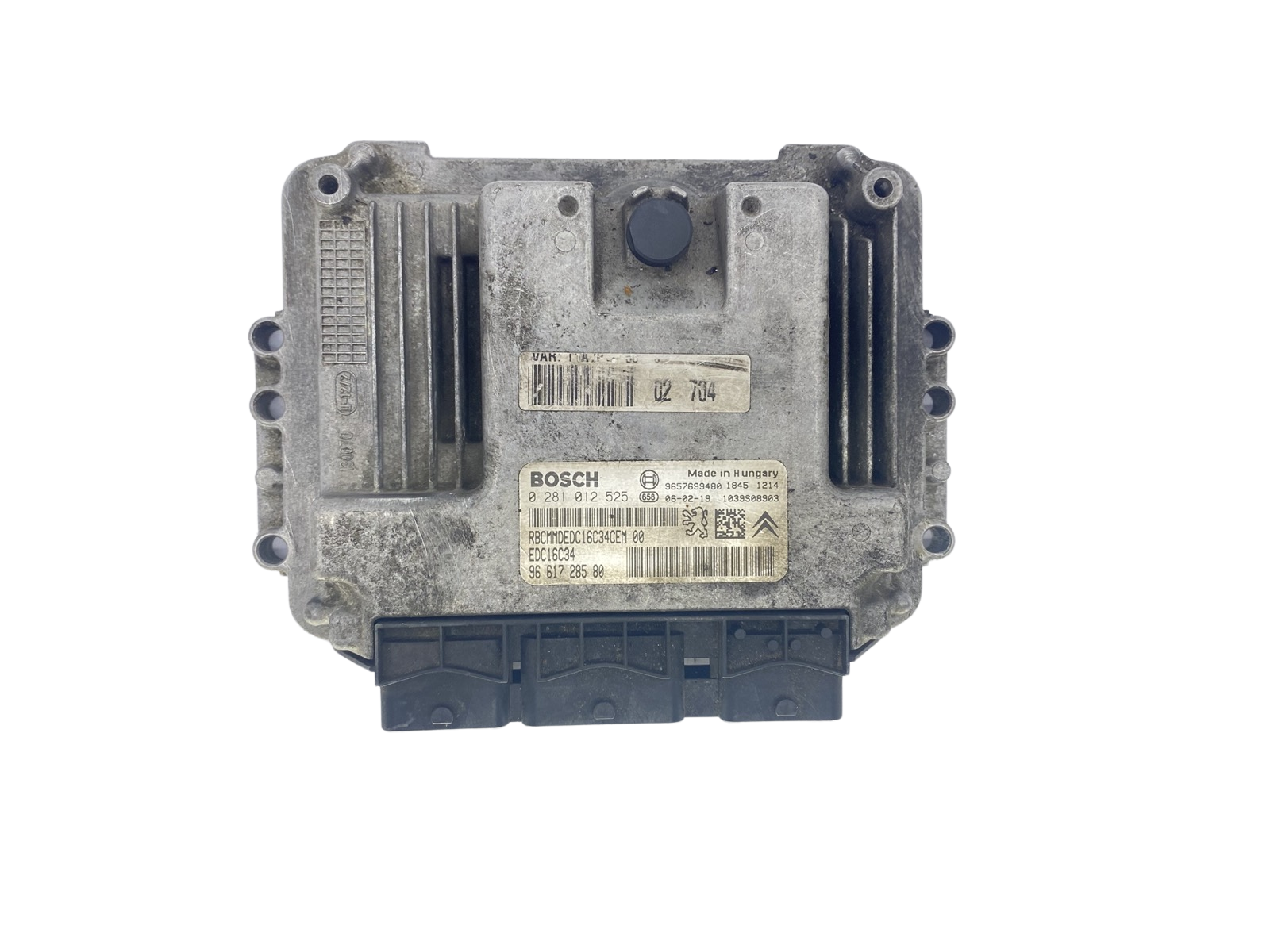 Steuergerät 0281012525 9661728580 9657699480 PSA Bosch 57103 main product photo