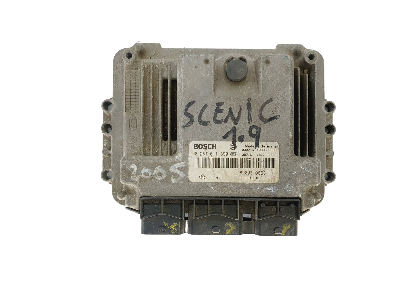 Steuergerät Renault 0281011390 8200310863 8200349846 Bosch 38345 main product photo