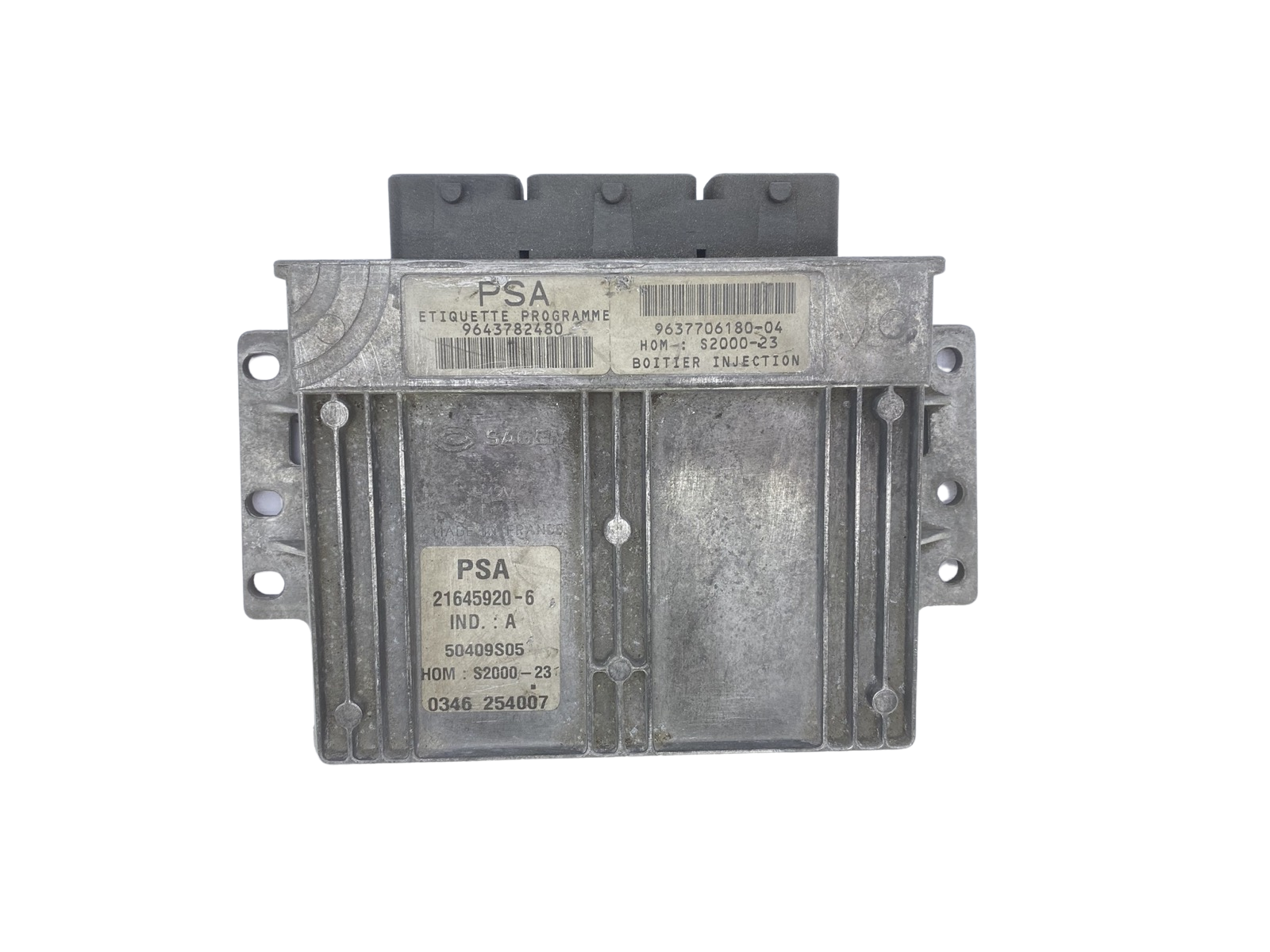 Steuergerät 9643782480 9637706180-04 21645920-6 PSA Sagem 57924 main product photo