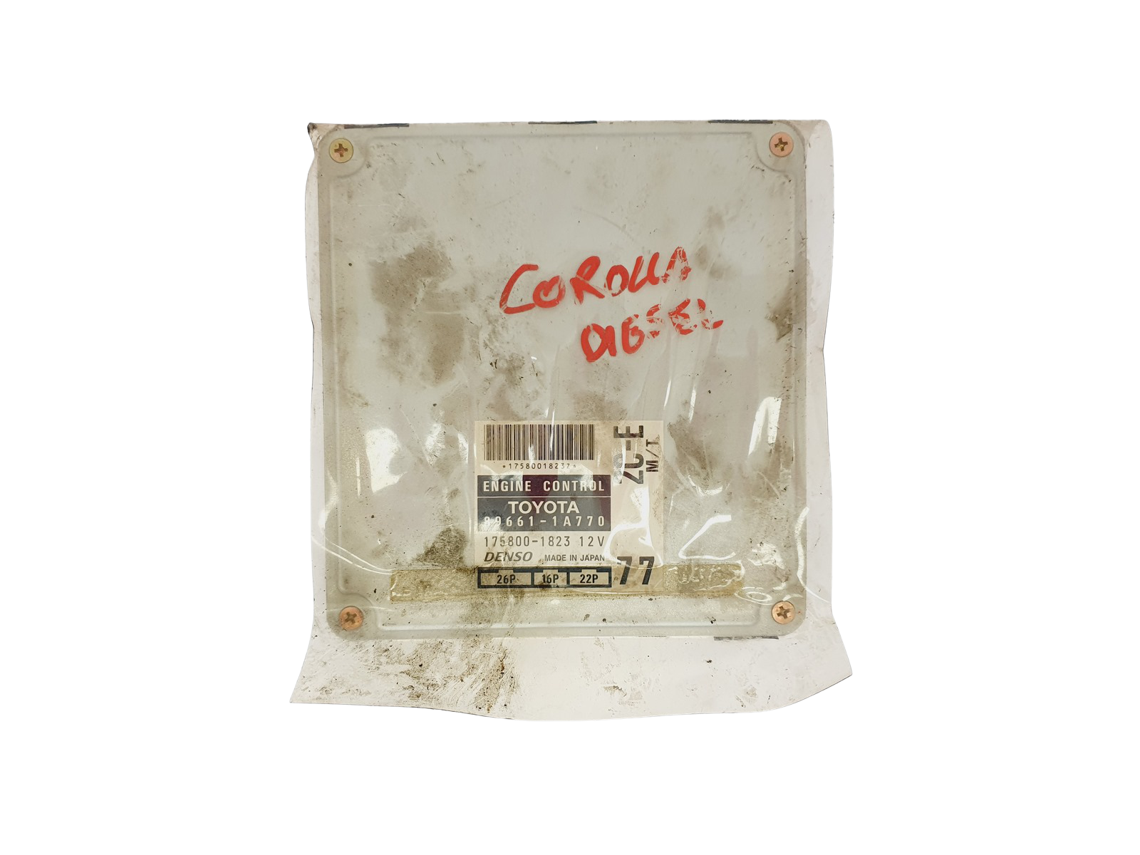 Steuergerät 89661-1A770 175800-1823 Toyota Denso main product photo