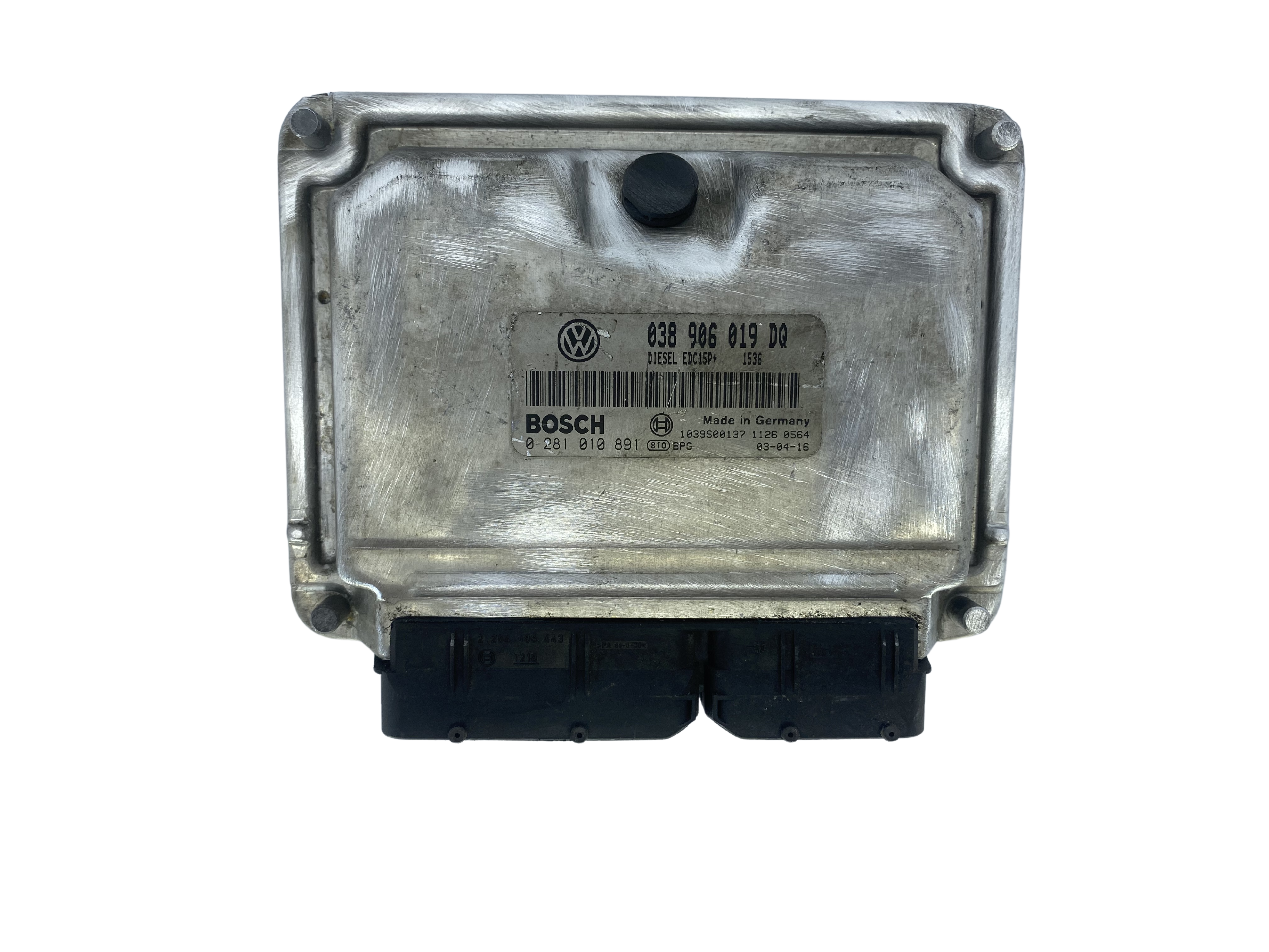 Steuergerät 038906019DQ 0281010891 VW Seat Bosch 49511 main product photo